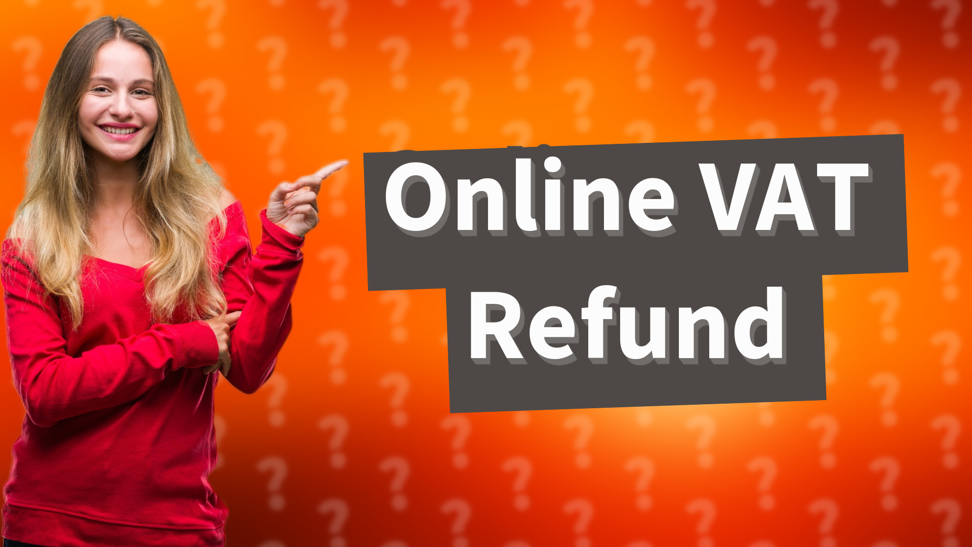 Online VAT Refund
