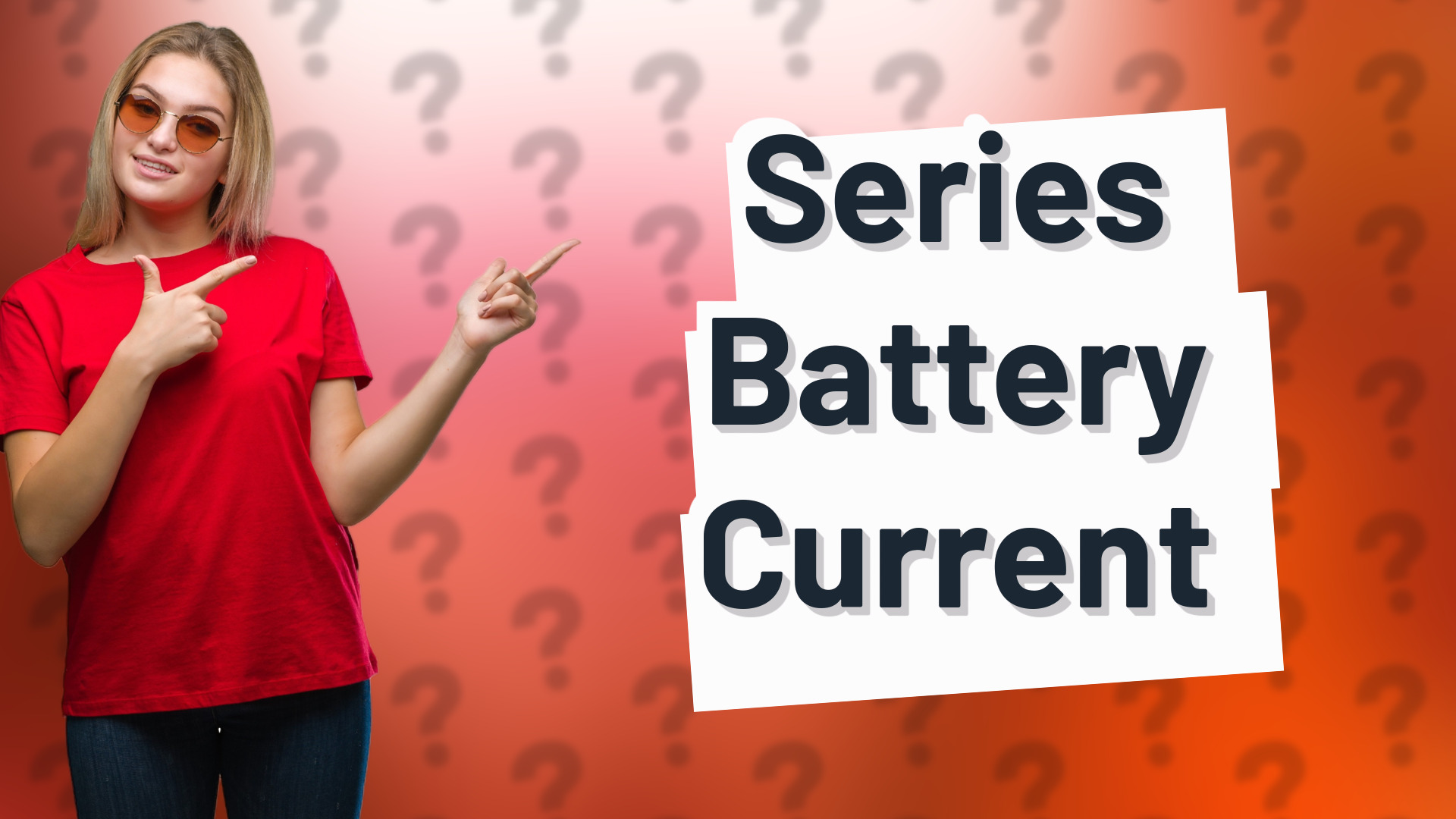 Series Battery Current