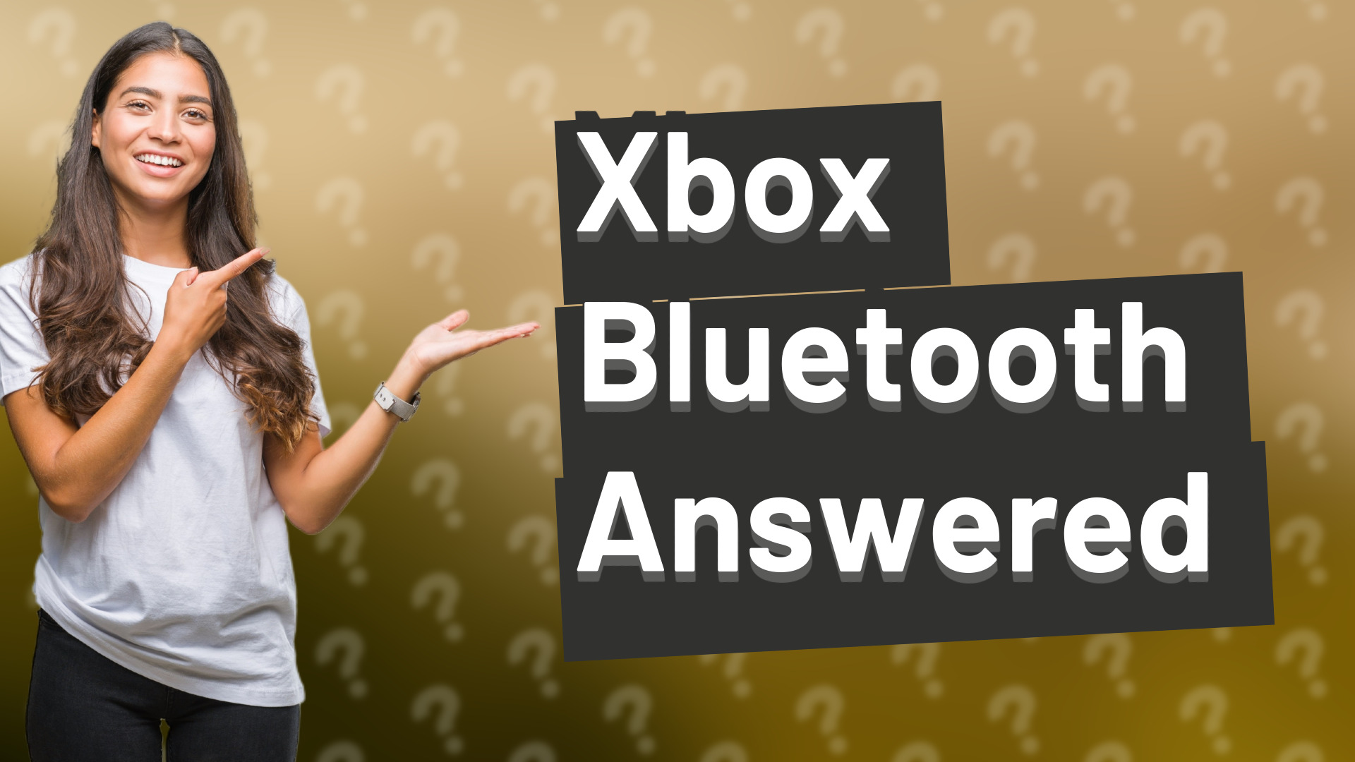 Xbox Bluetooth Answered