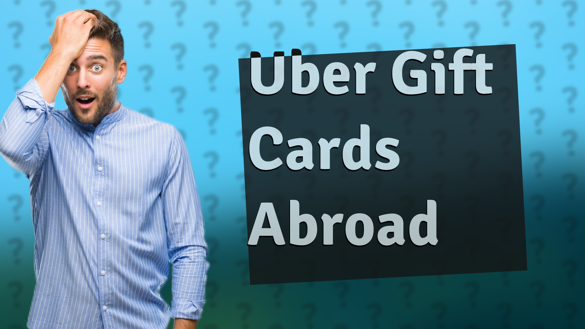 Uber Gift Cards Abroad