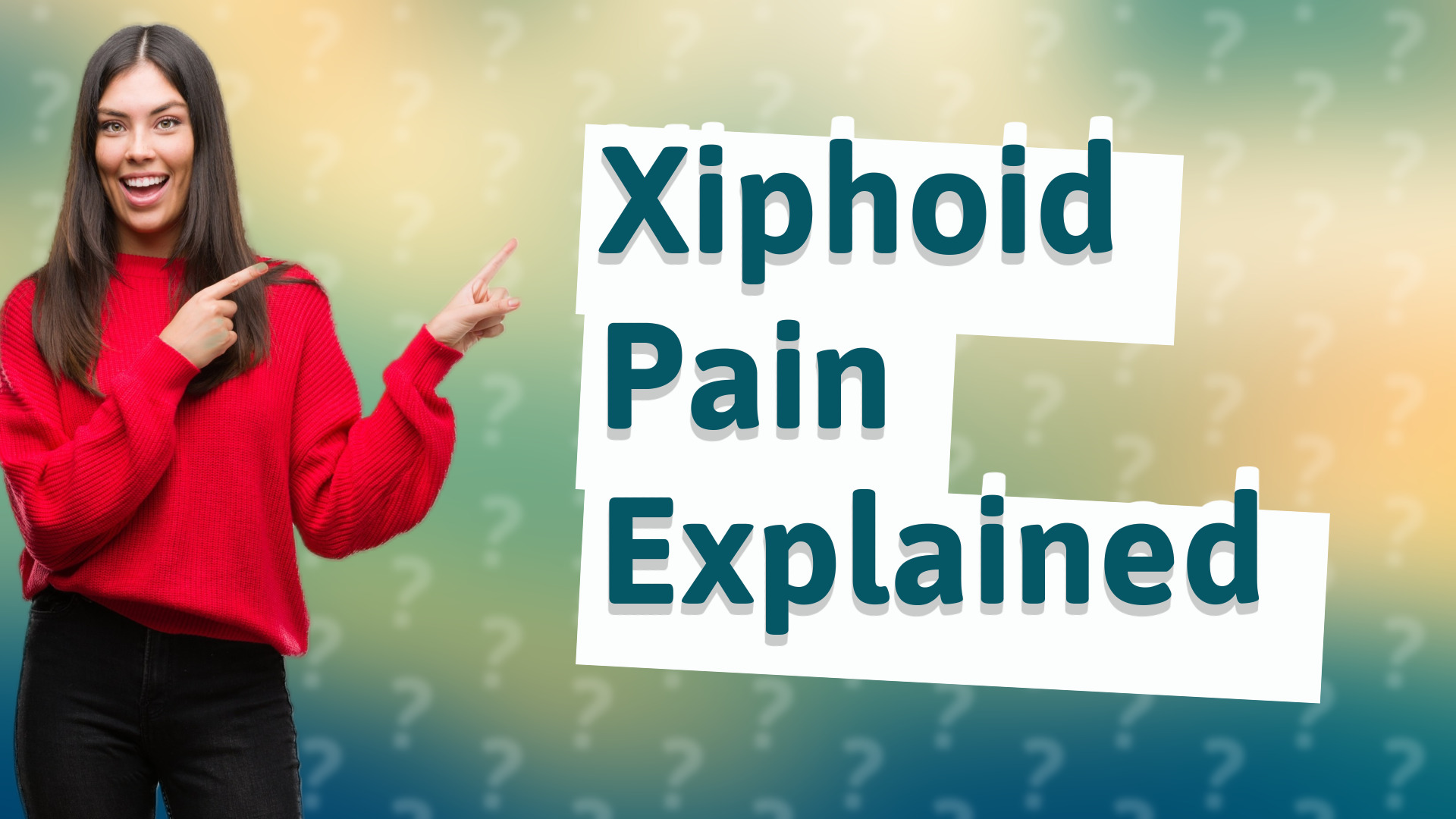 Xiphoid Pain Explained