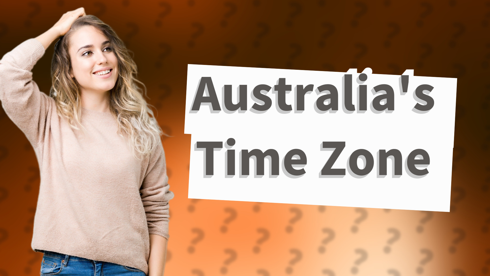 Australia's Time Zone