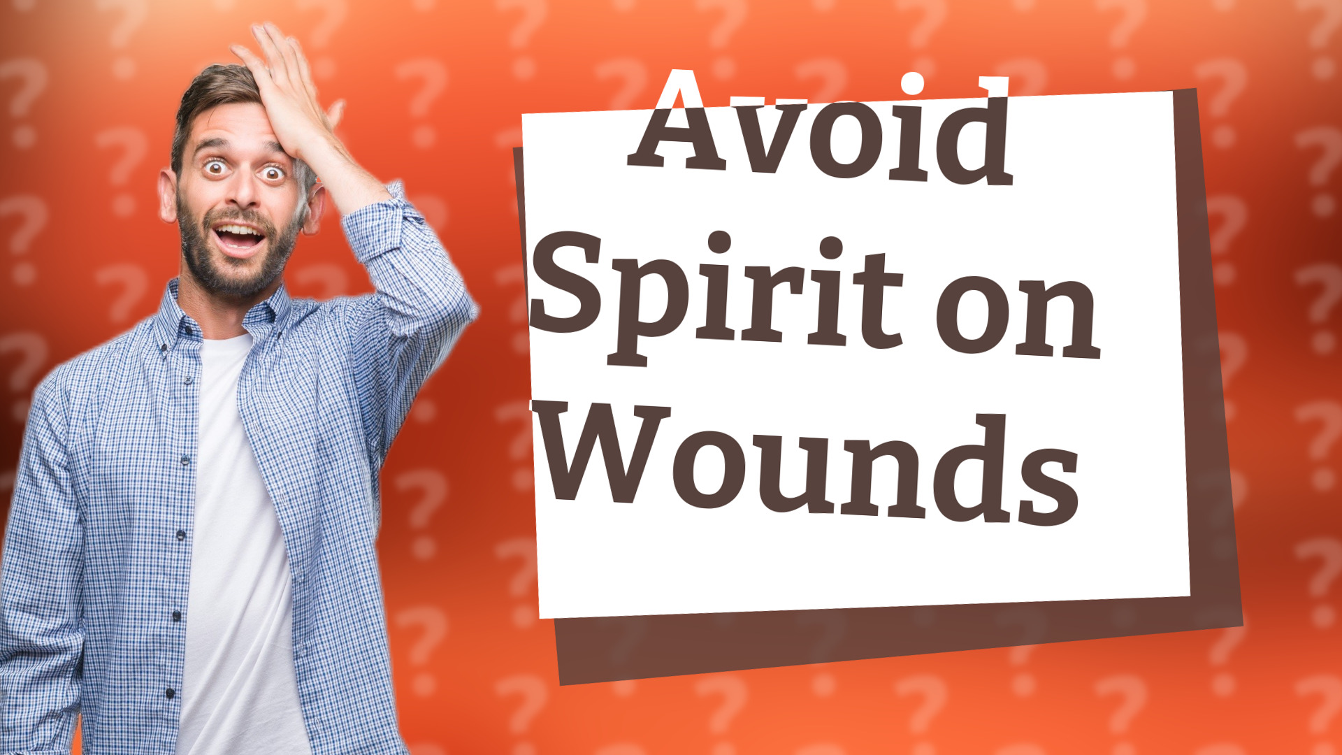 Avoid Spirit on Wounds