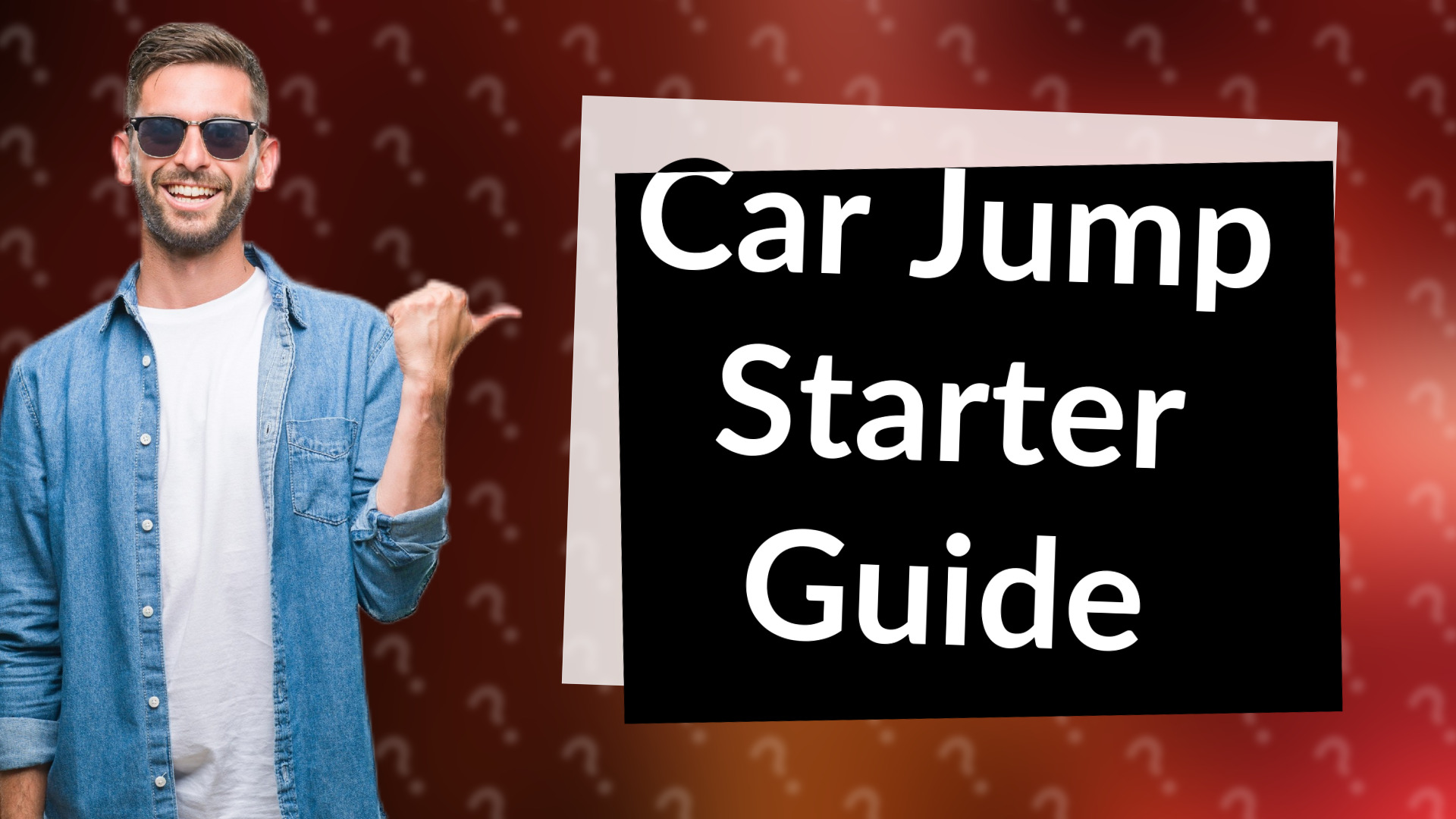 Car Jump Starter Guide