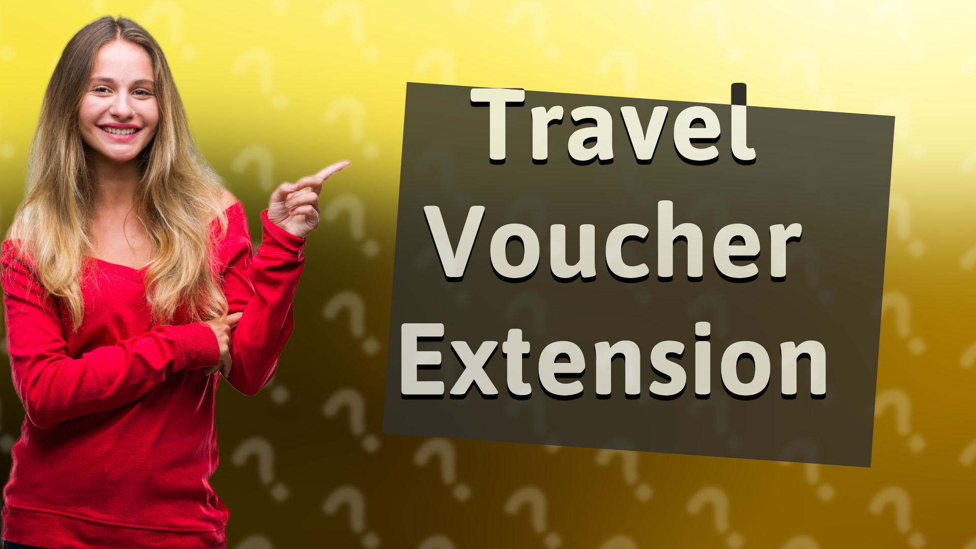 Travel Voucher Extension