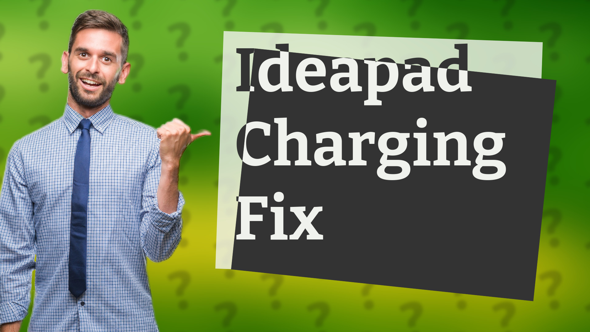Ideapad Charging Fix