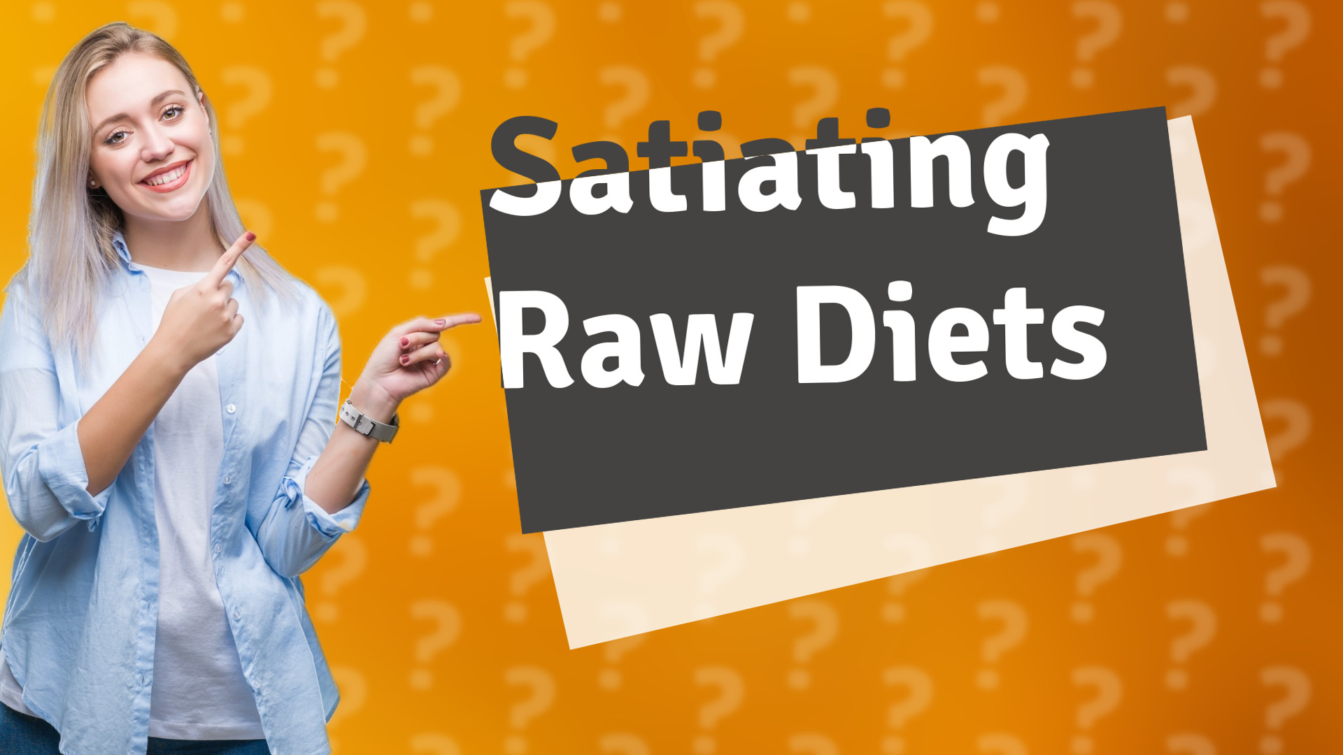 Satiating Raw Diets