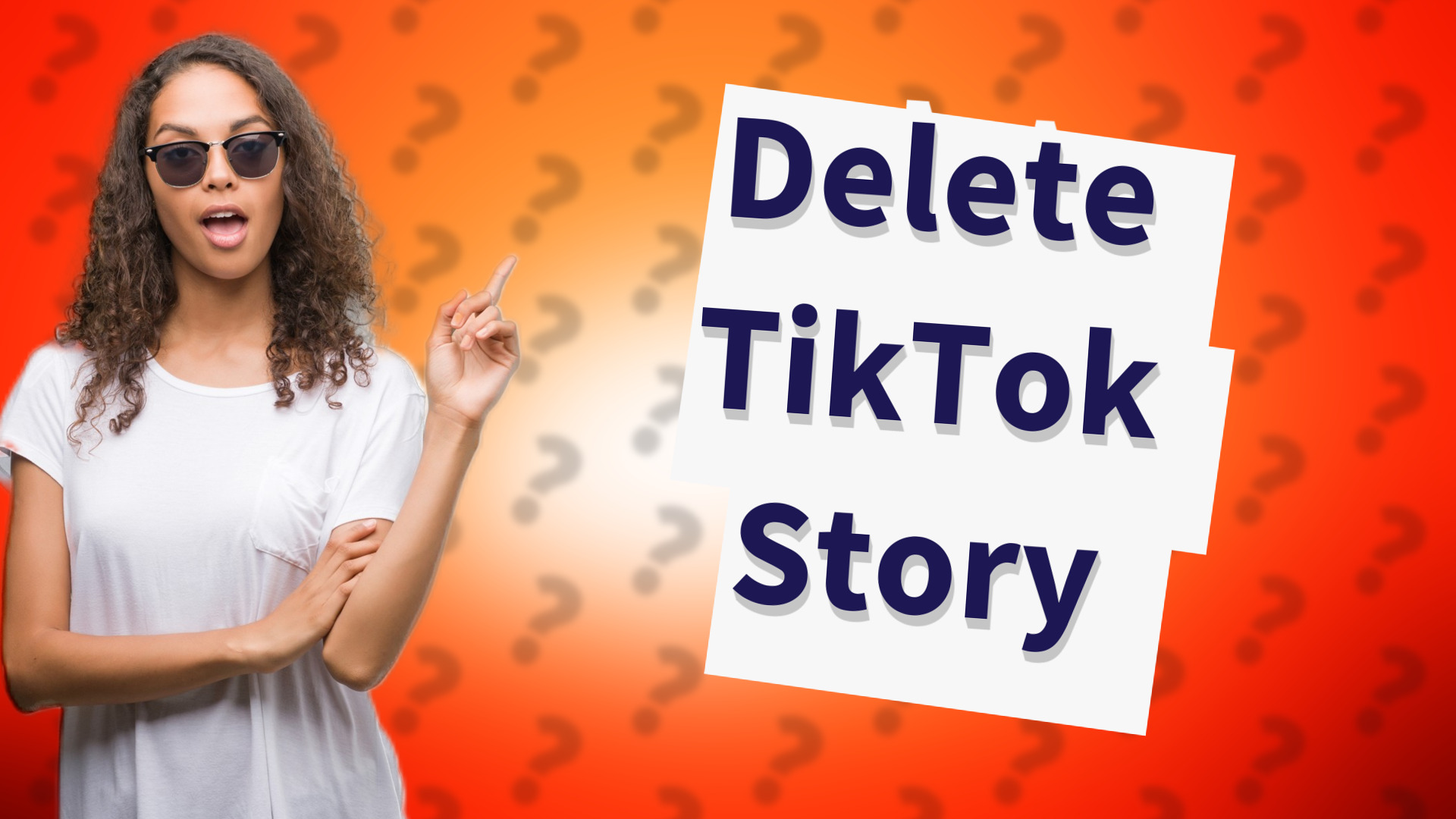 Delete TikTok Story