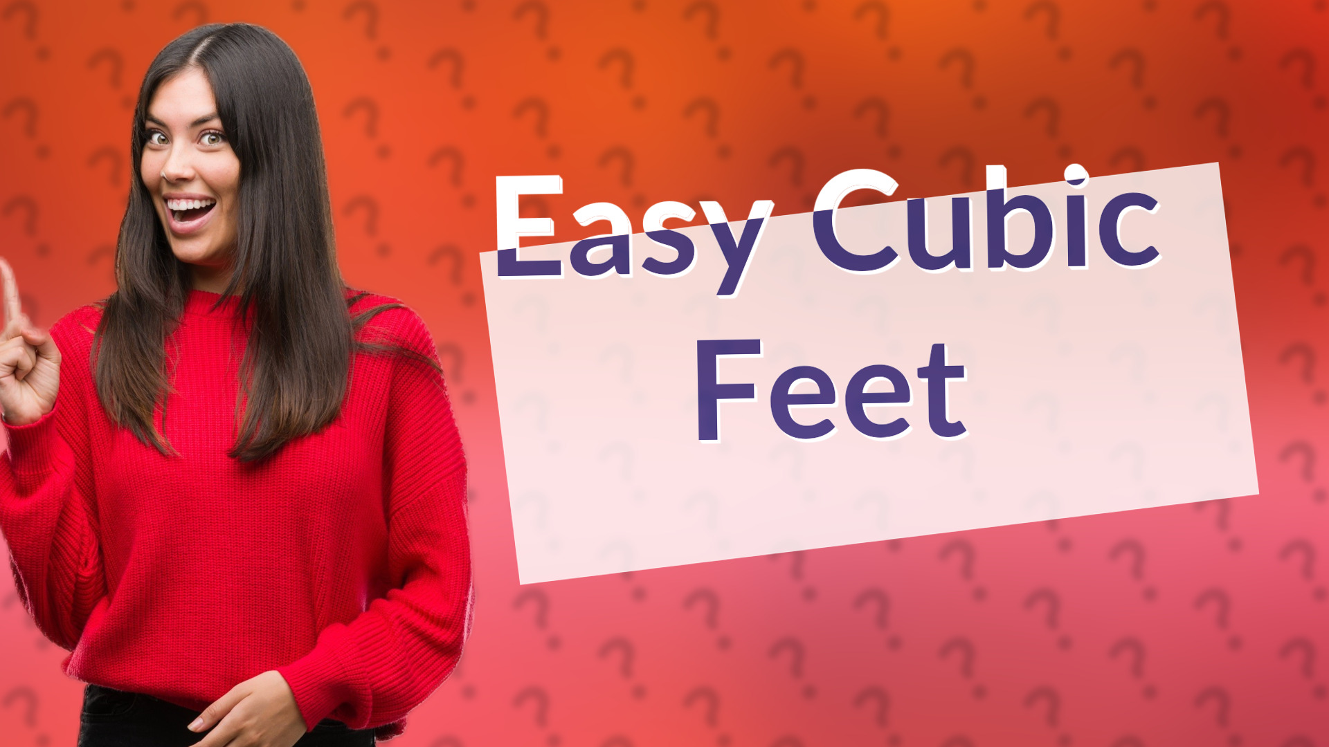 Easy Cubic Feet