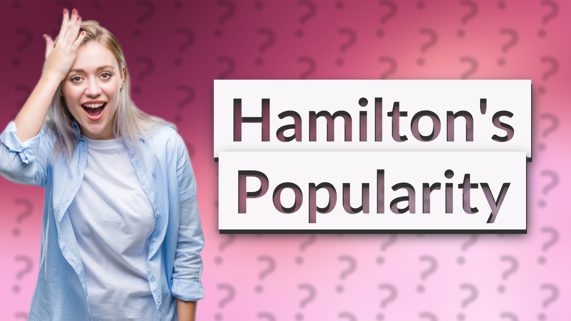 Hamilton's Popularity