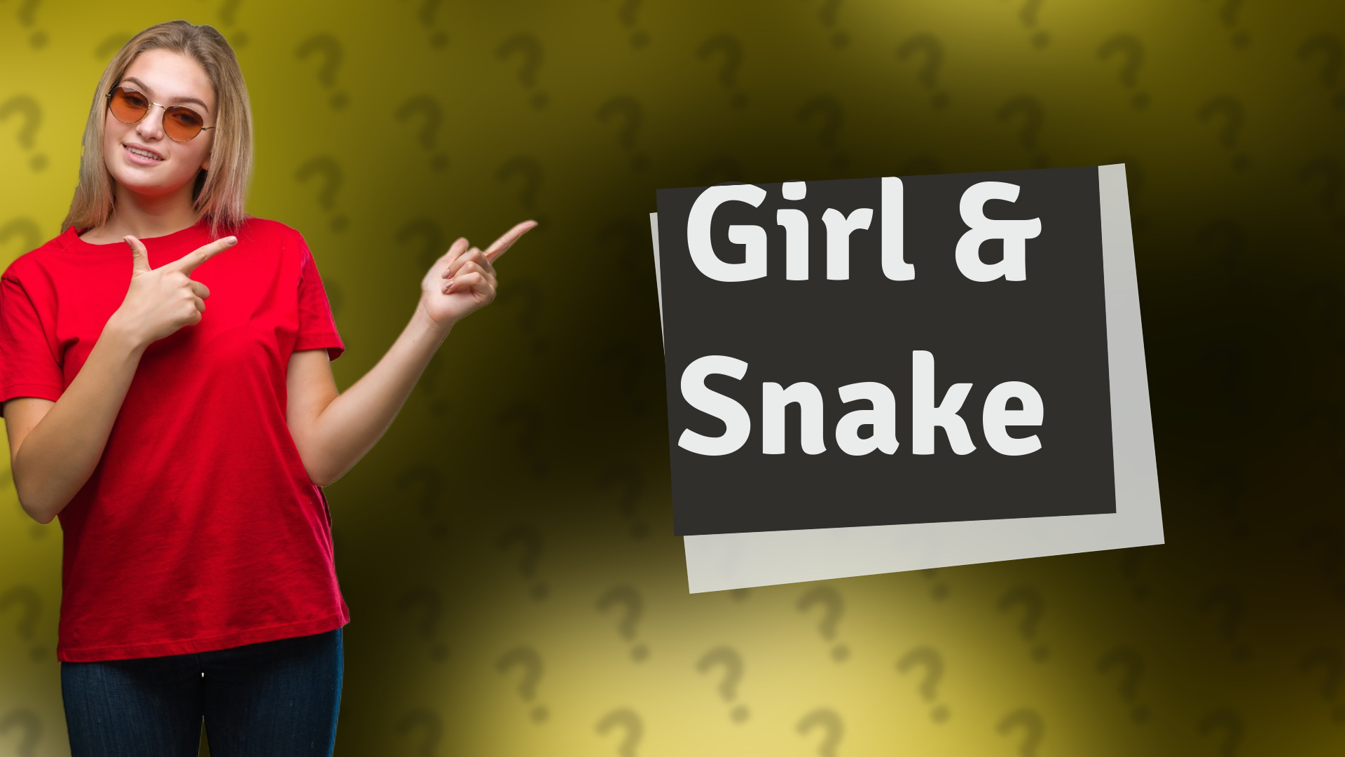Girl & Snake