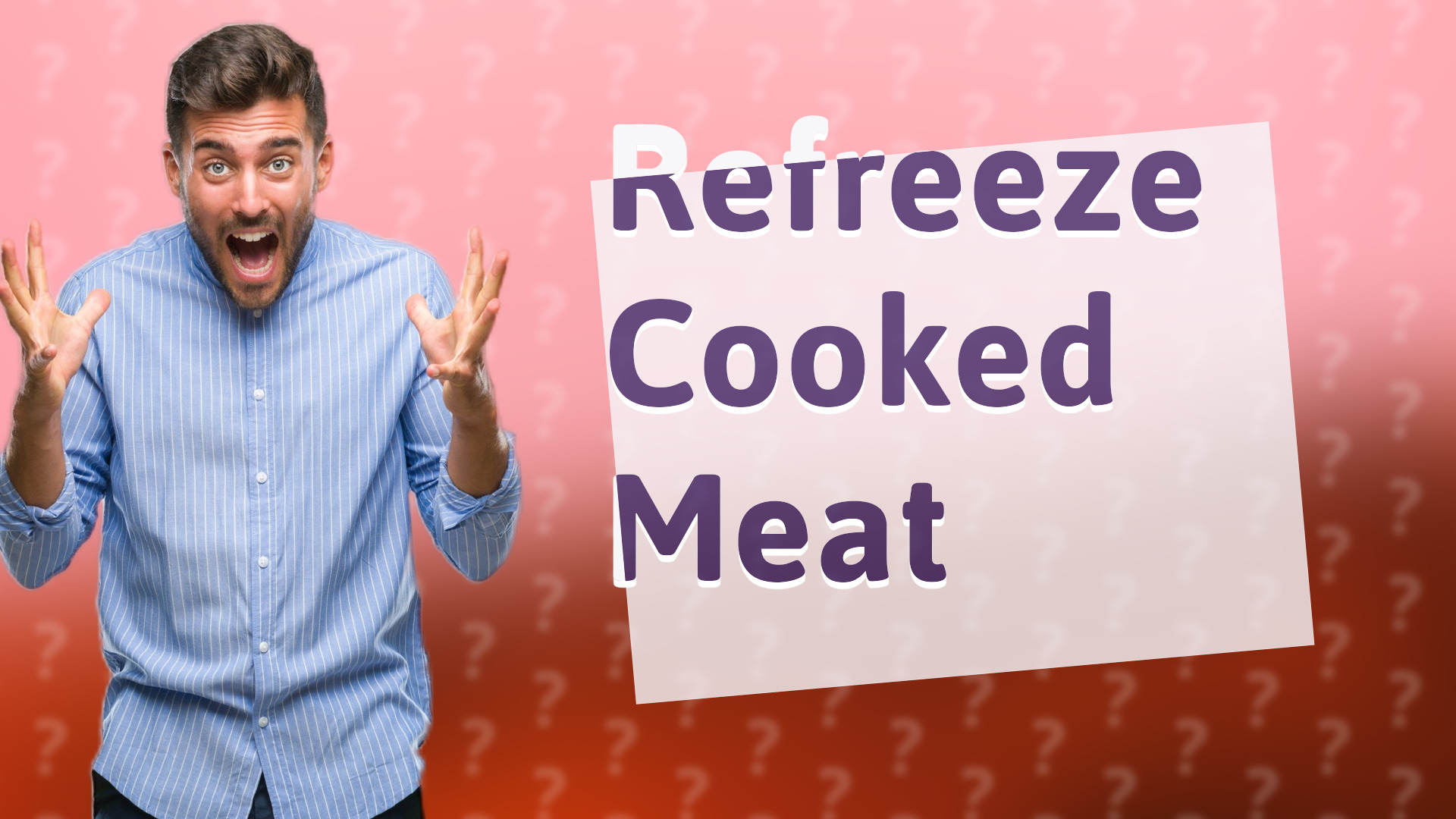 Refreeze Cooked Meat