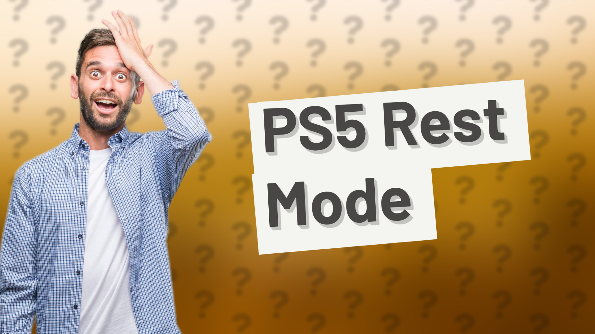 PS5 Rest Mode