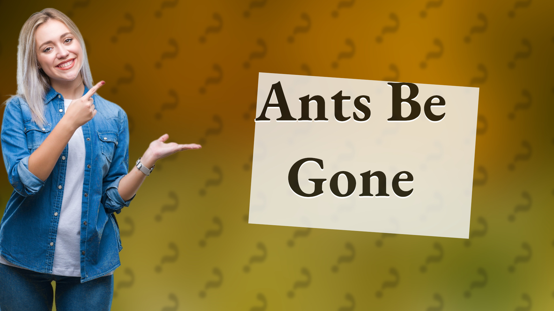 Ants Be Gone