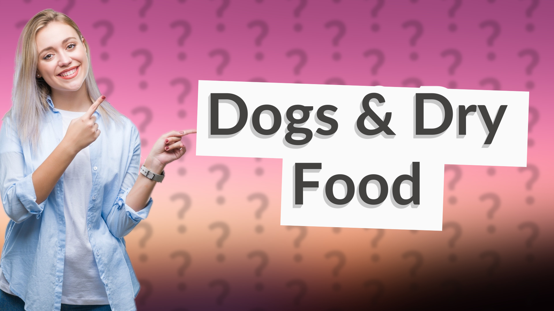 Dogs & Dry Food