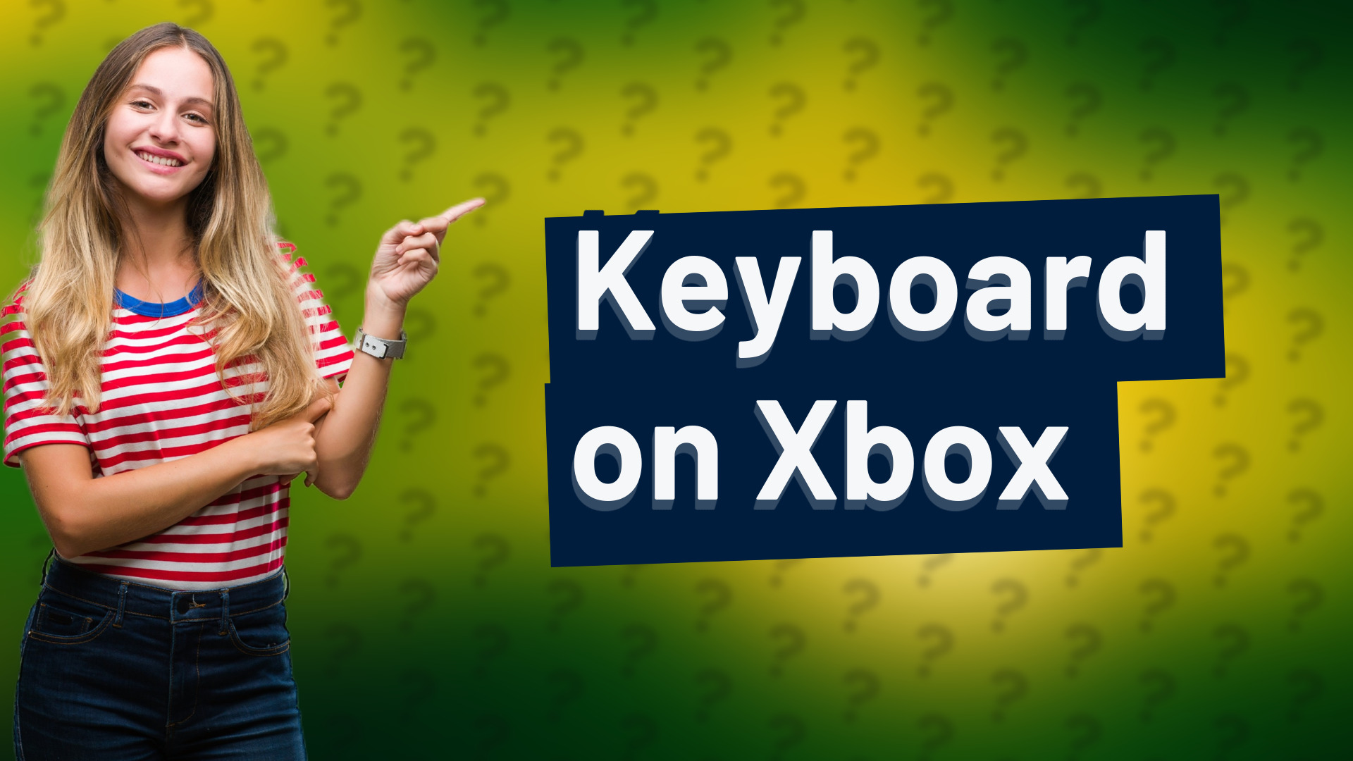 Keyboard on Xbox