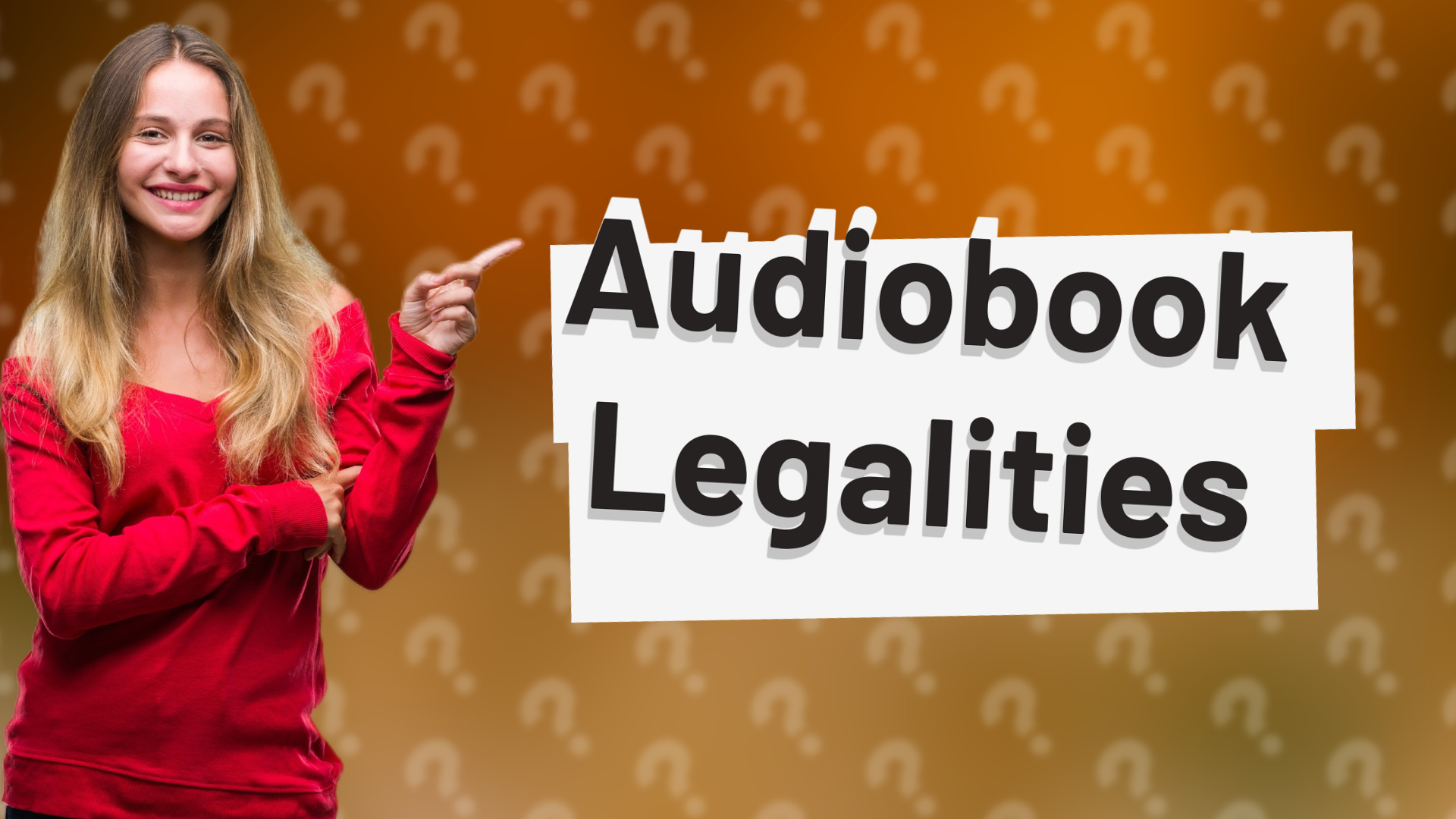 Audiobook Legalities
