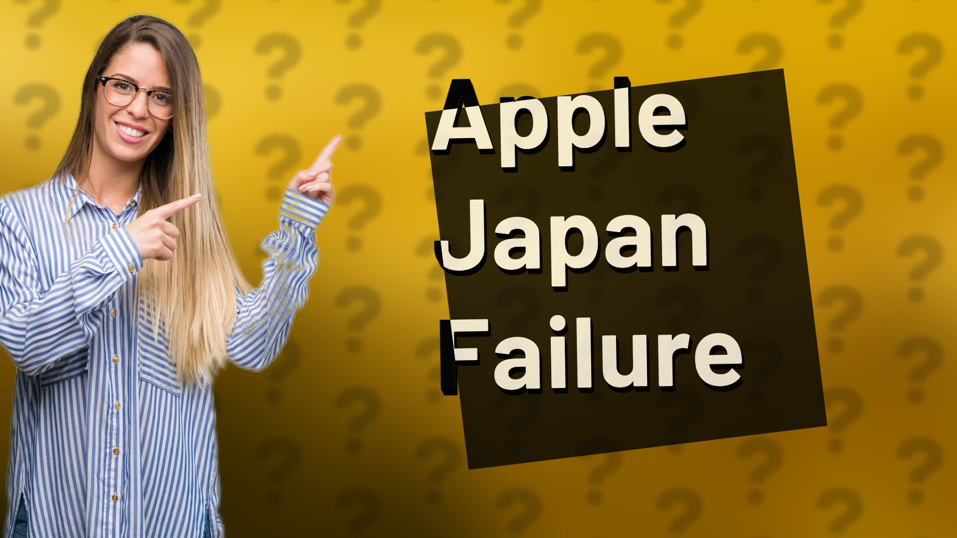 Apple Japan Failure