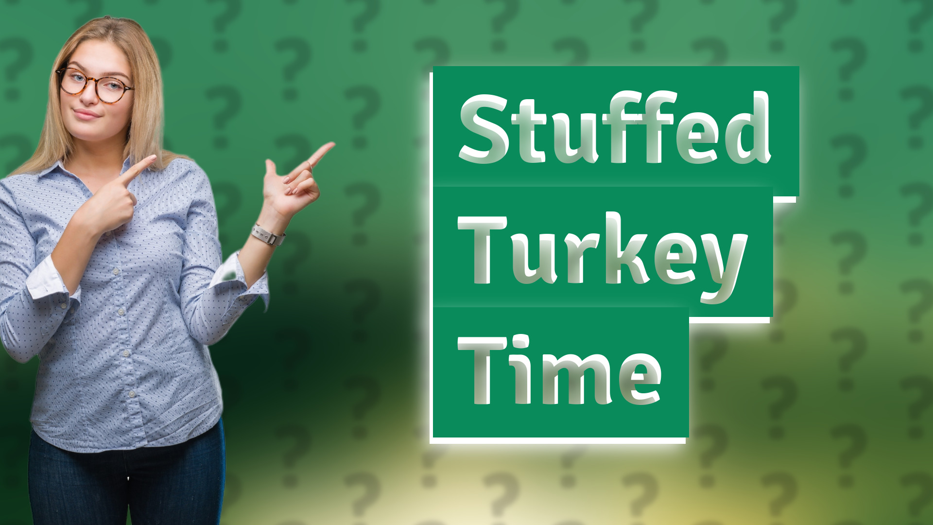 Stuffed Turkey Time