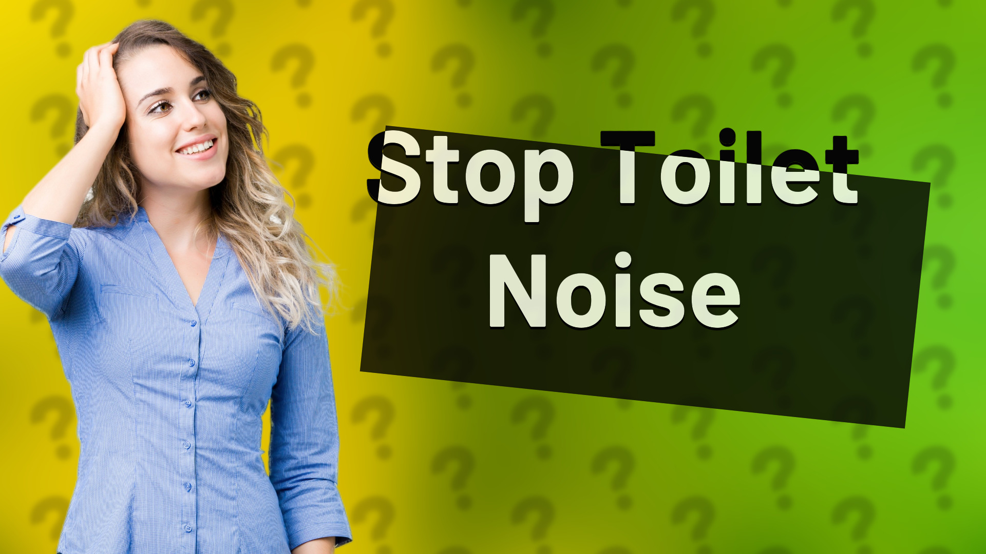 Stop Toilet Noise