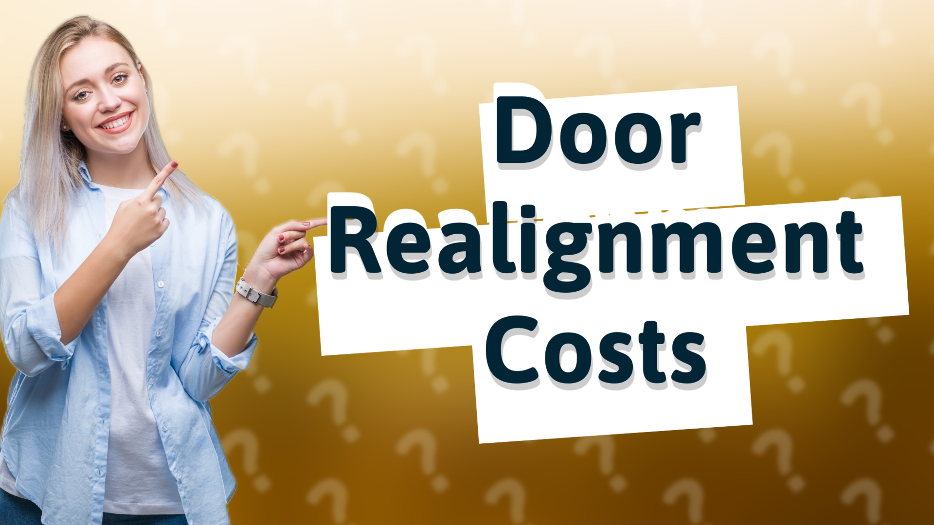 Door Realignment Costs