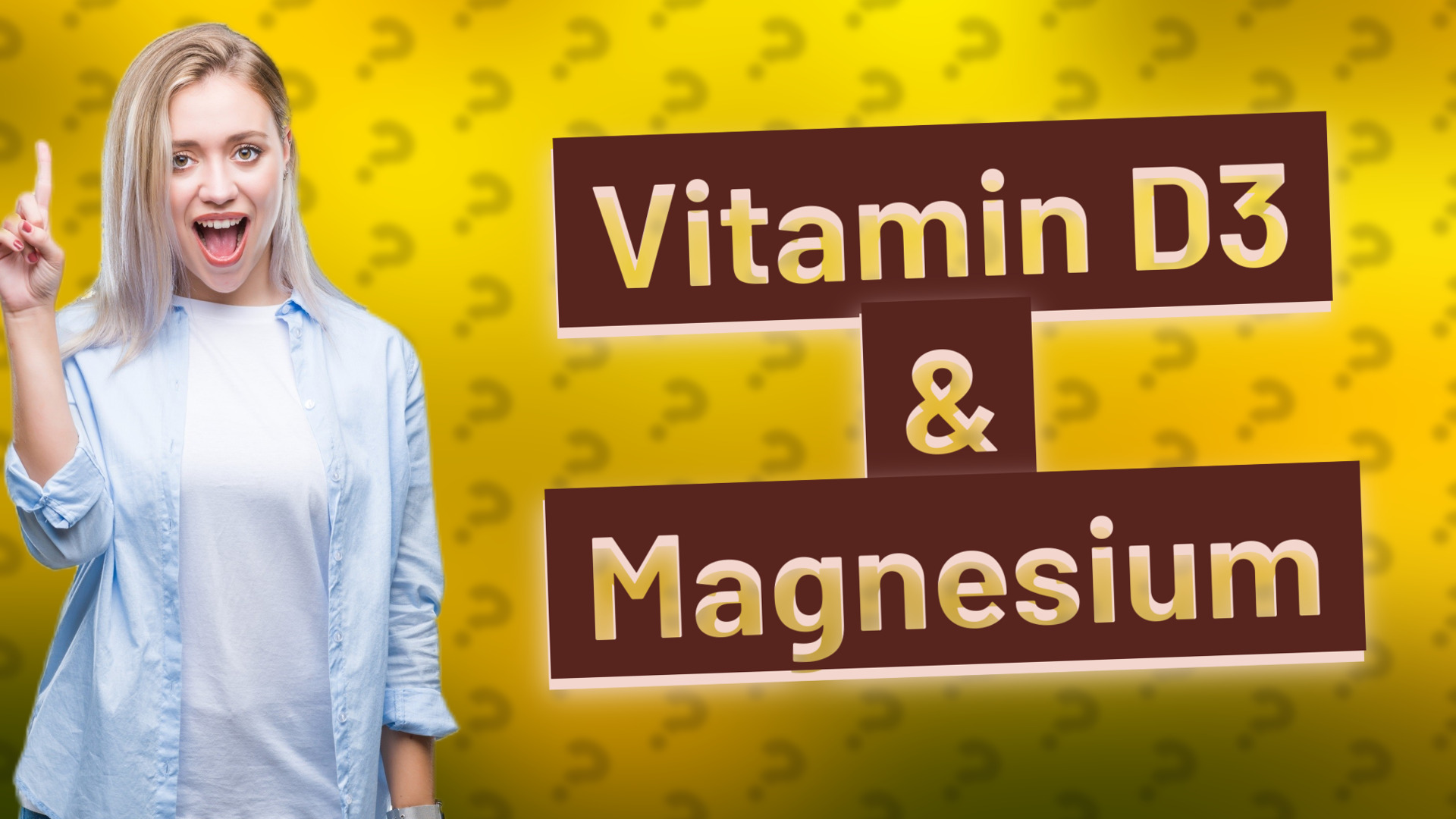 Vitamin D3 & Magnesium