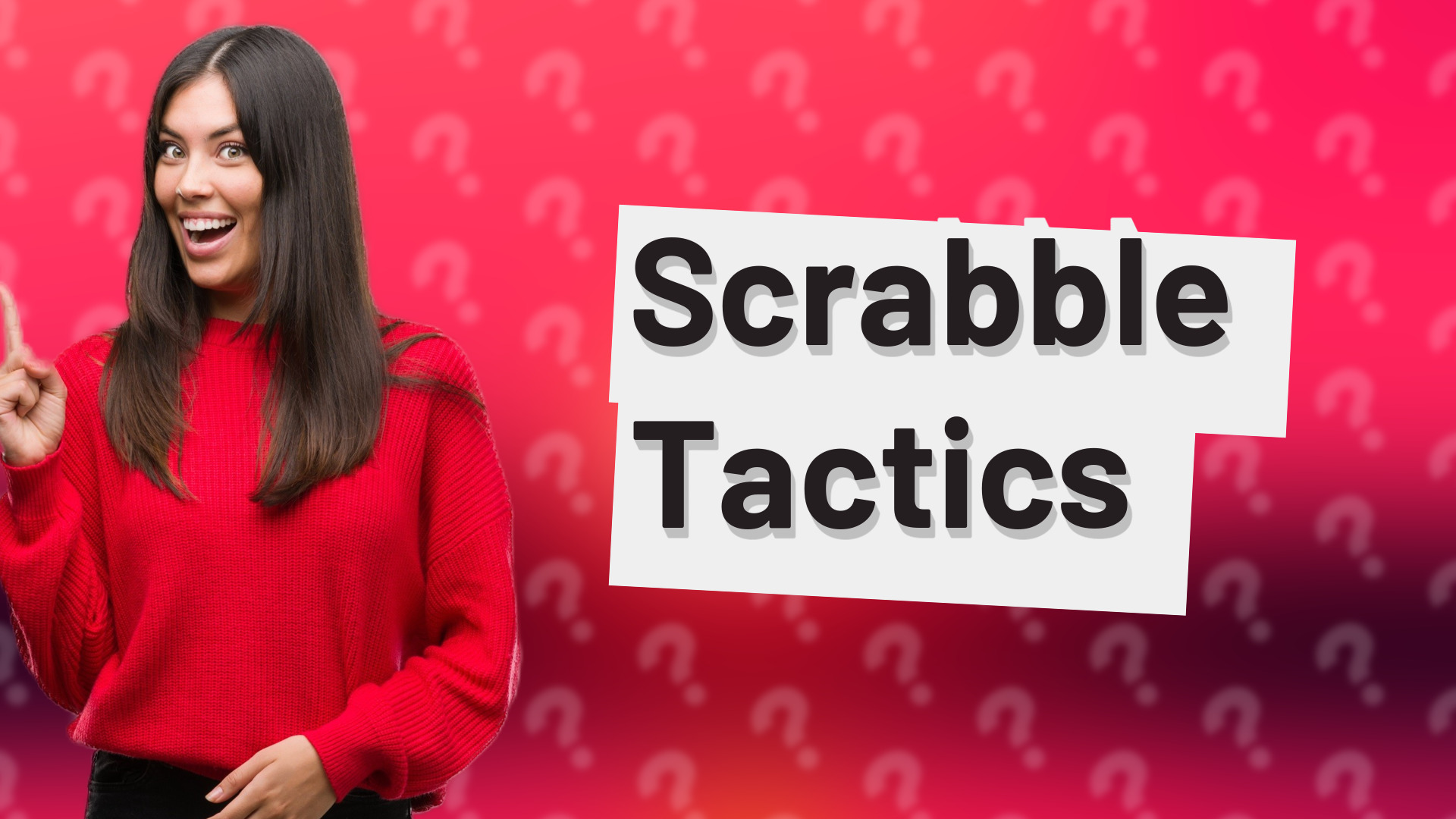 Scrabble Tactics