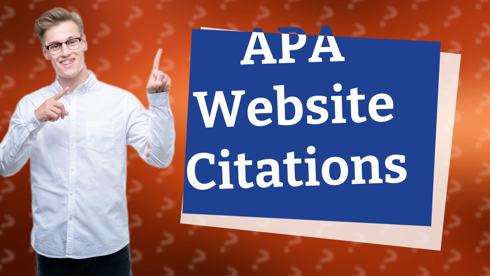 APA Website Citations