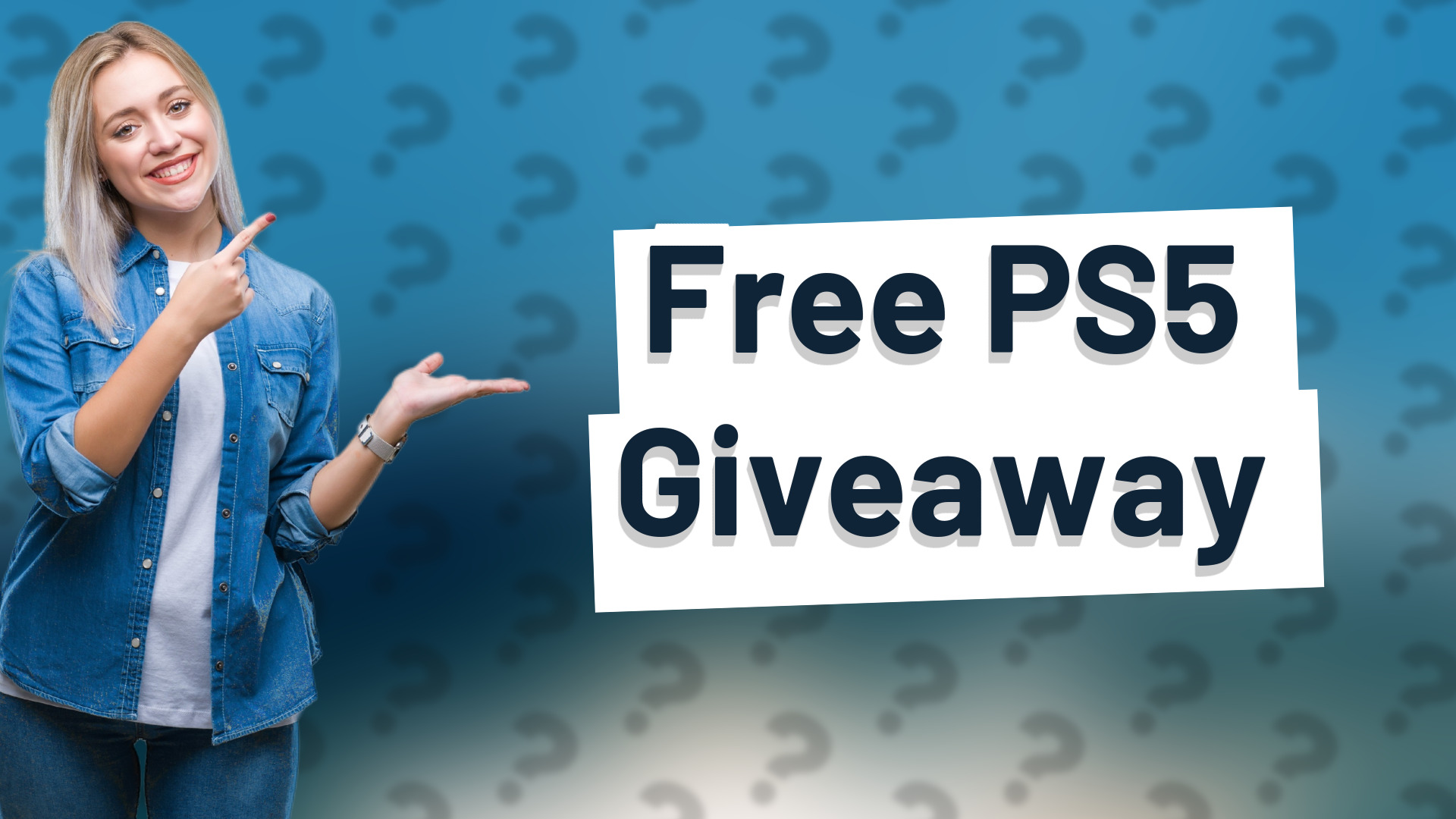 Free PS5 Giveaway