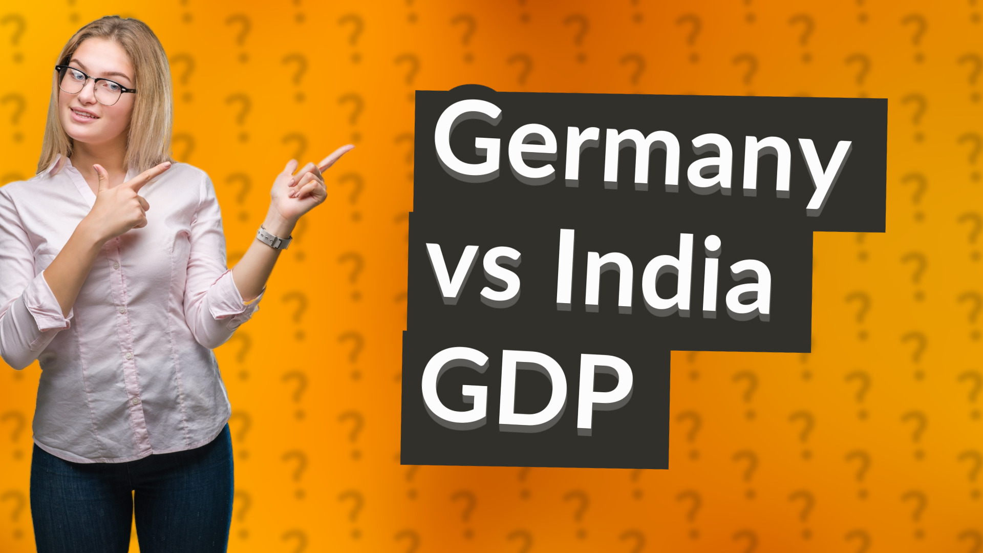 Germany vs India GDP