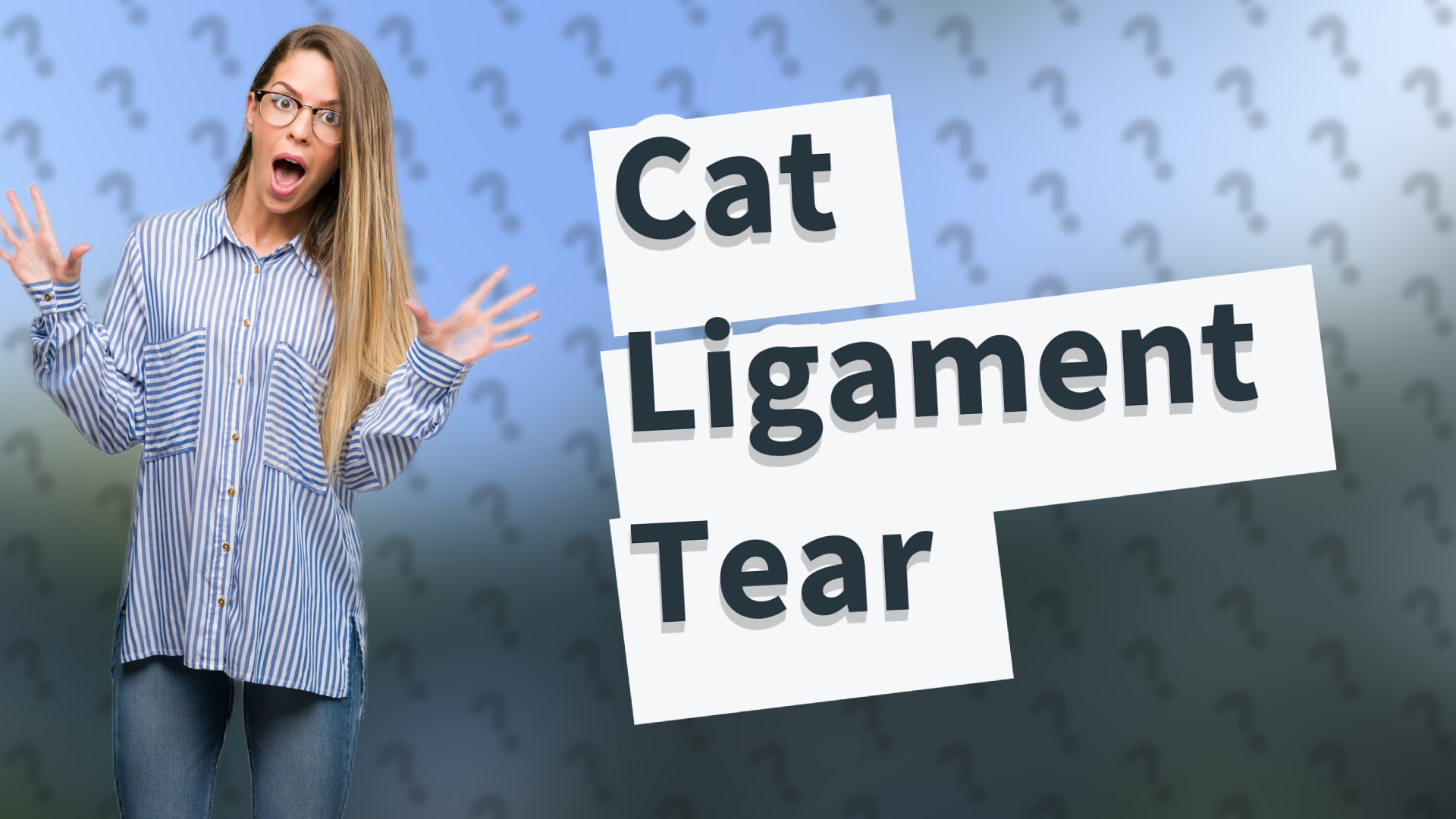 Cat Ligament Tear