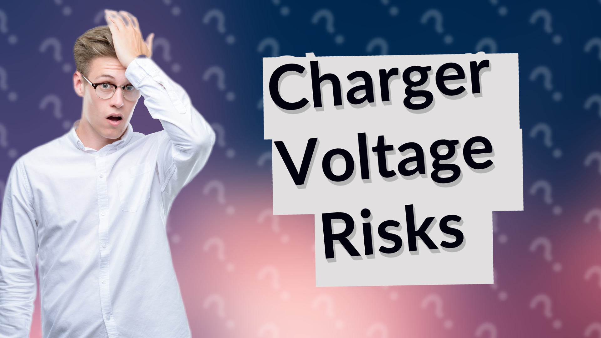 Charger Voltage Risks