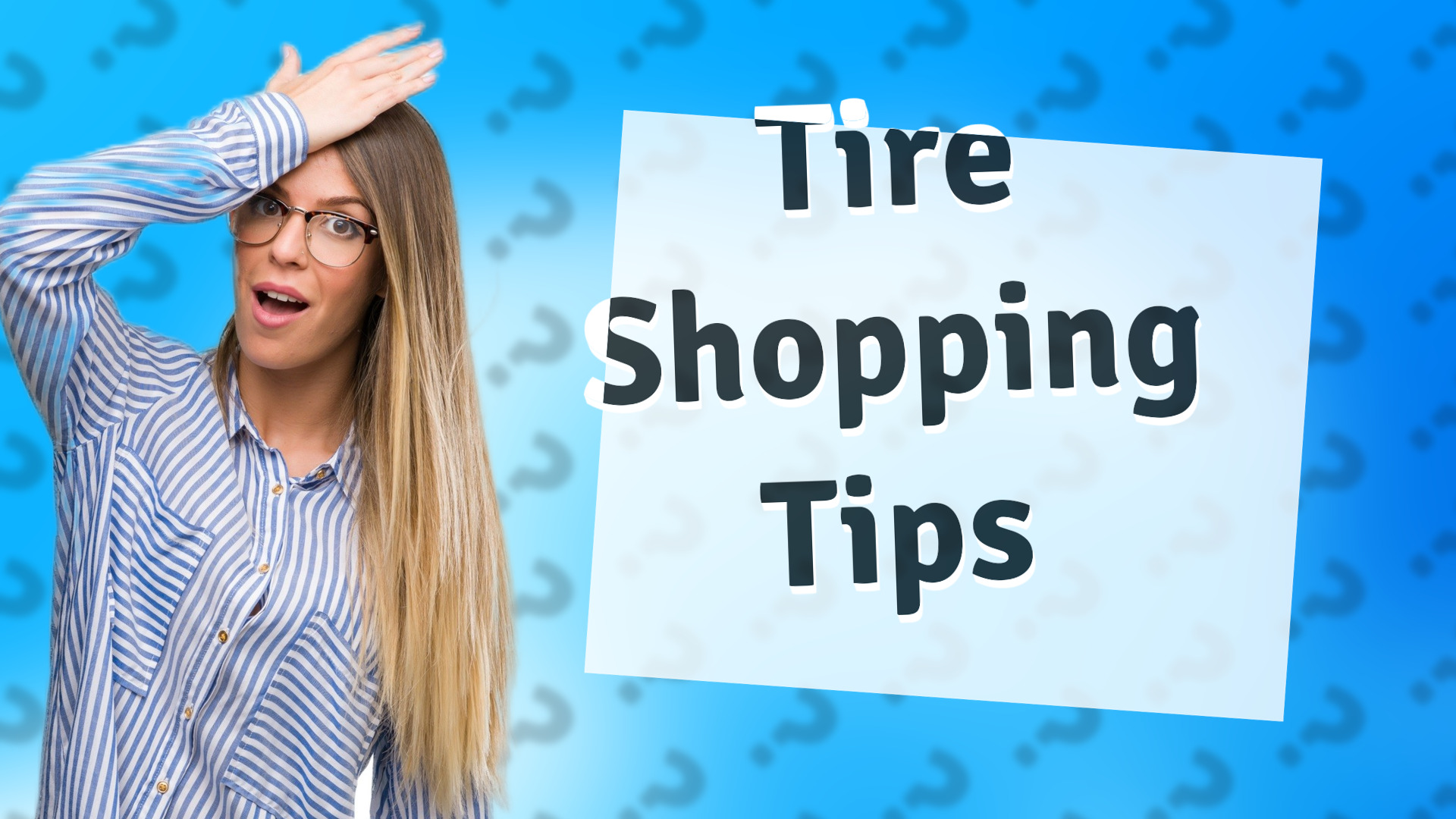 Tire Shopping Tips