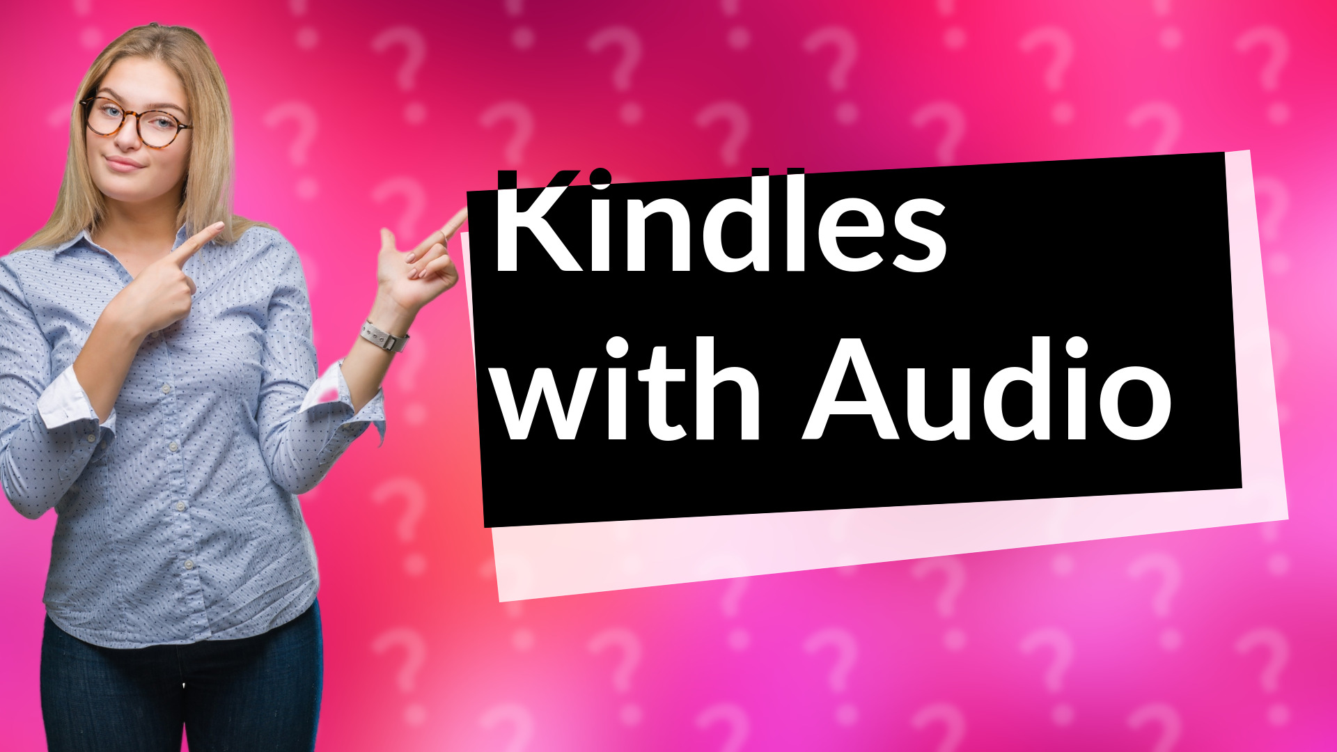 Kindles with Audio