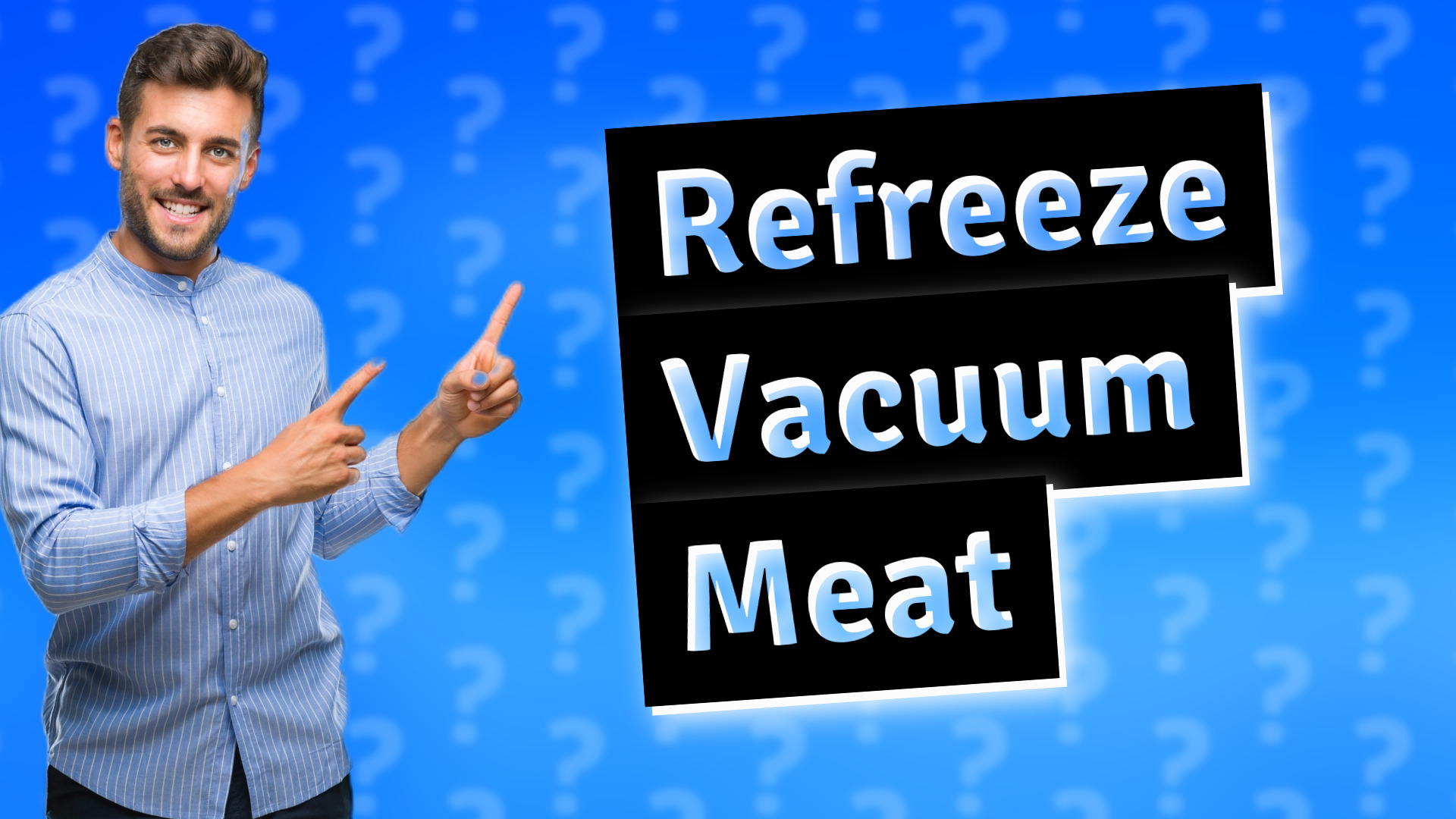 Refreeze Vacuum Meat