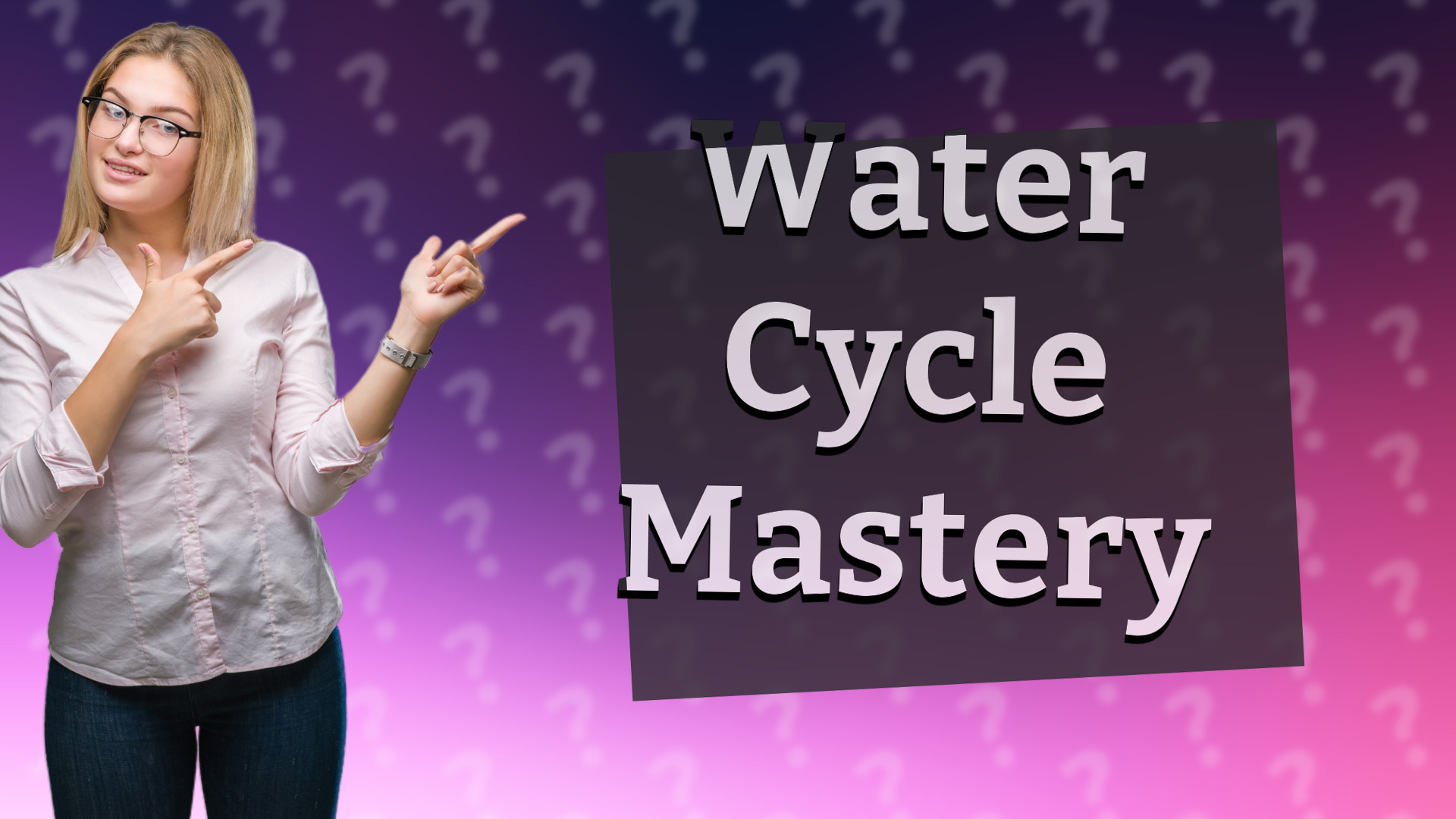 Water Cycle Mastery