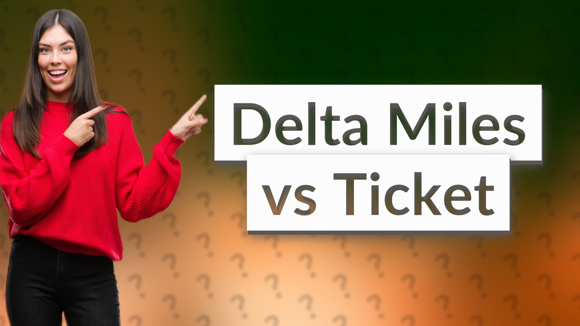 Delta Miles vs Ticket