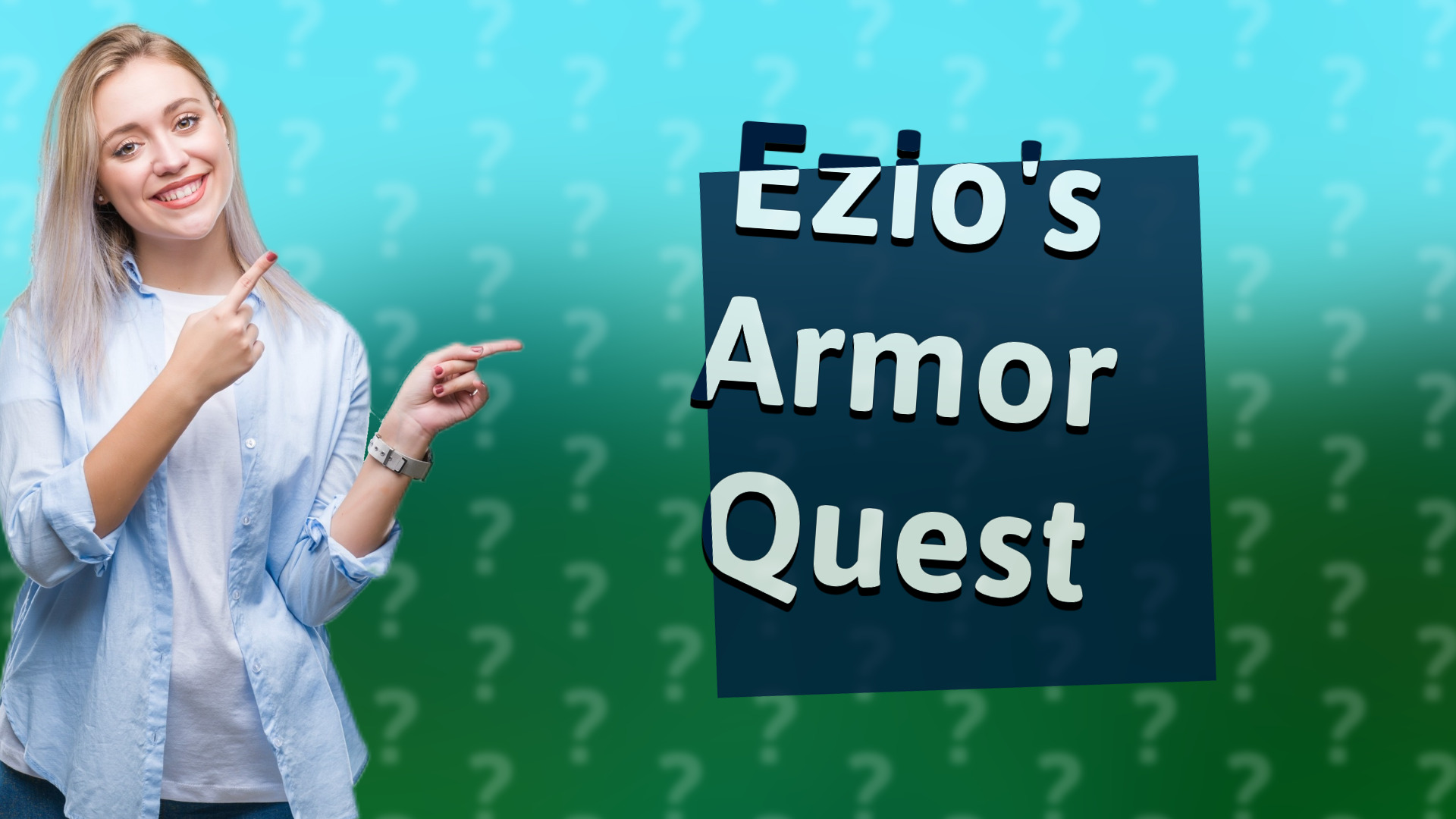 Ezio's Armor Quest
