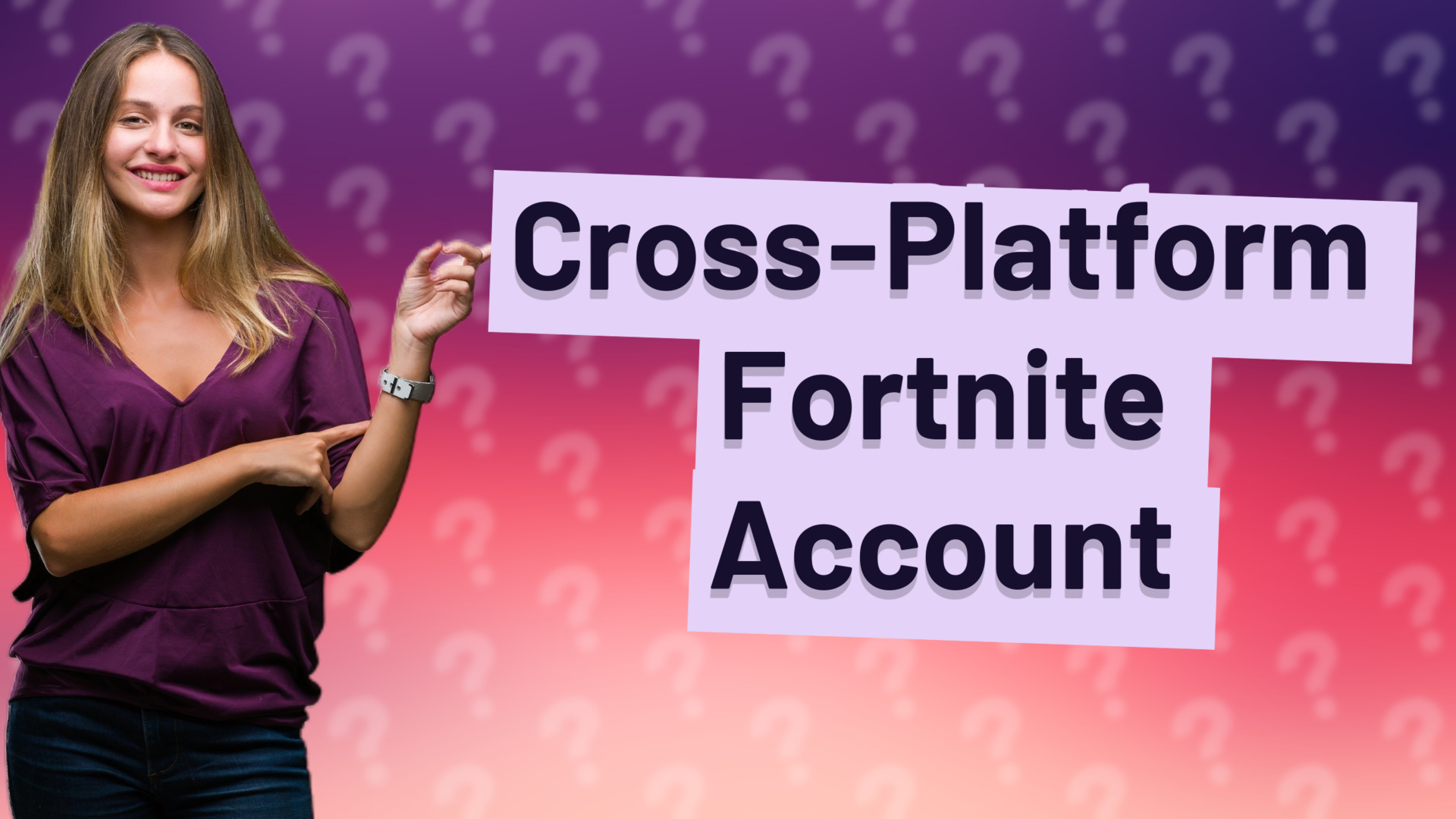Cross-Platform Fortnite Account