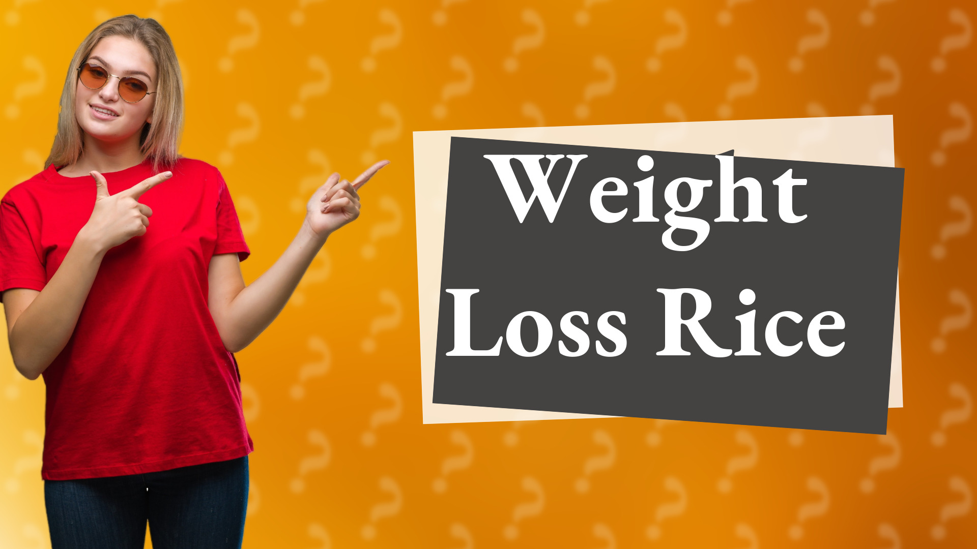 Weight Loss Rice