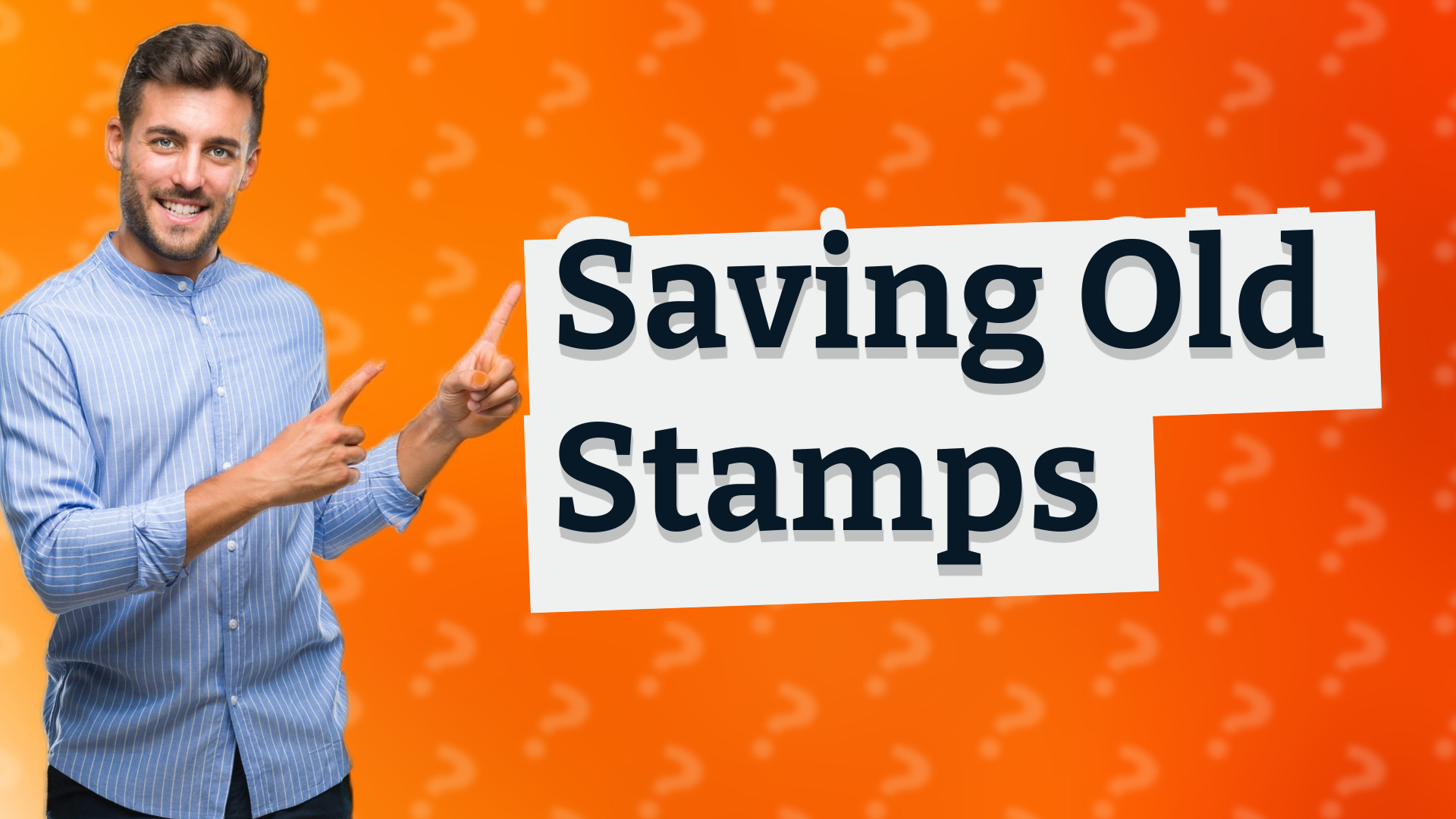 Saving Old Stamps