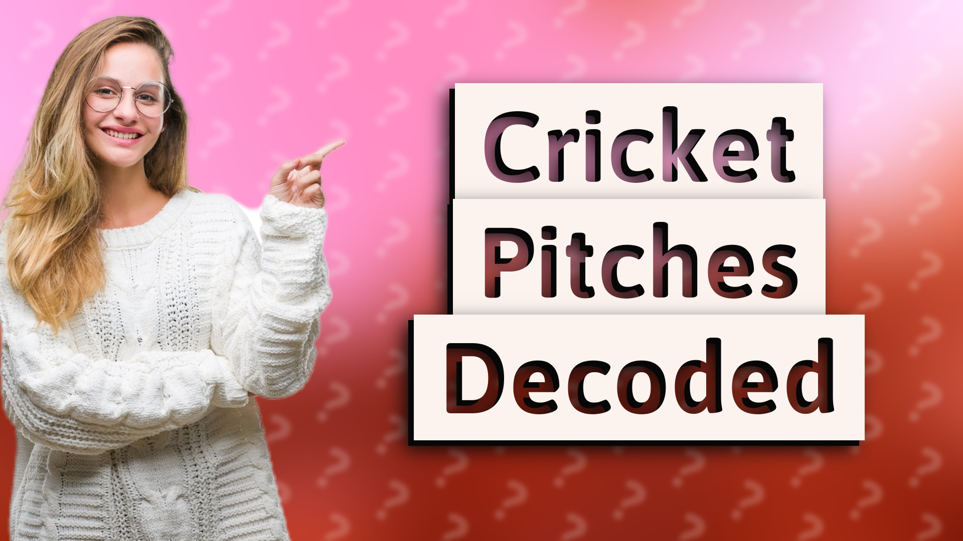 Cricket Pitches Decoded