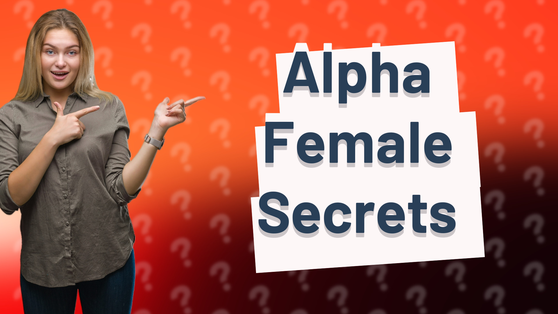 Alpha Female Secrets