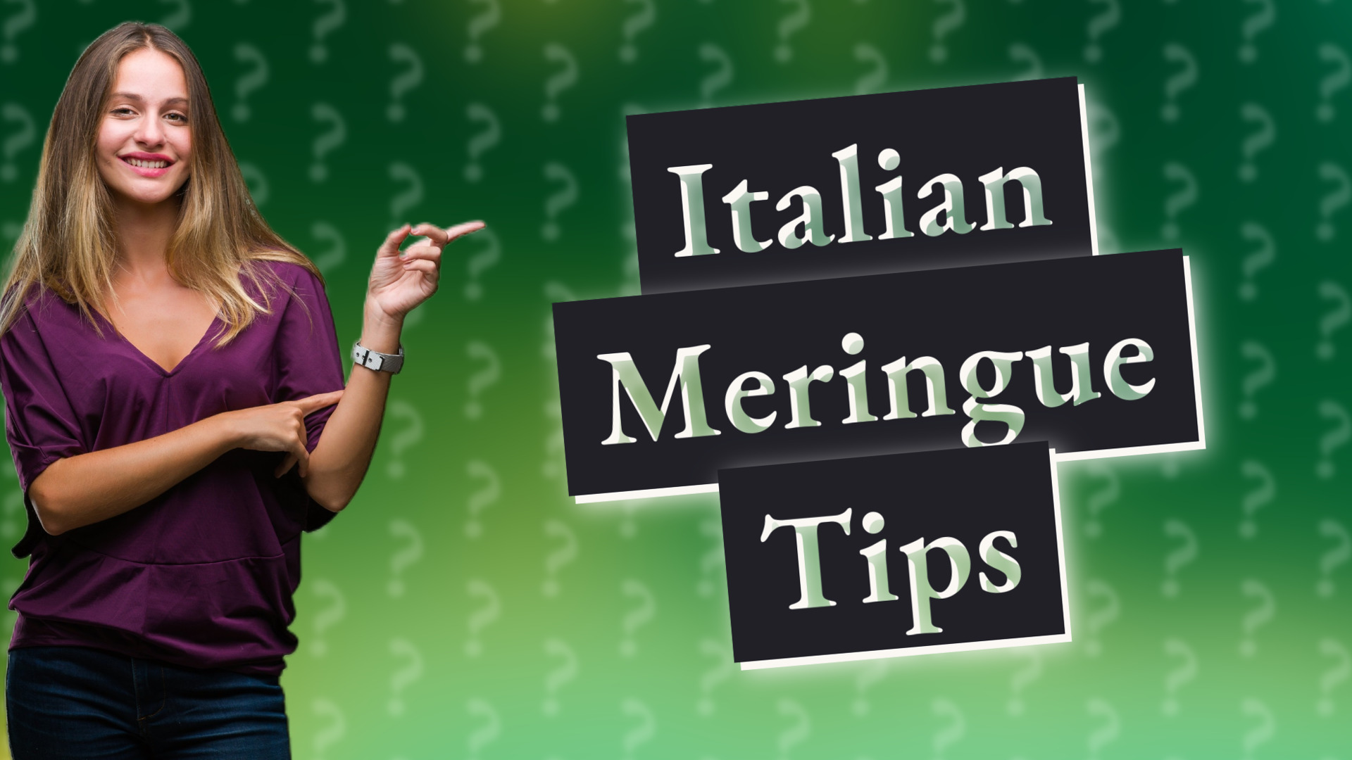Italian Meringue Tips