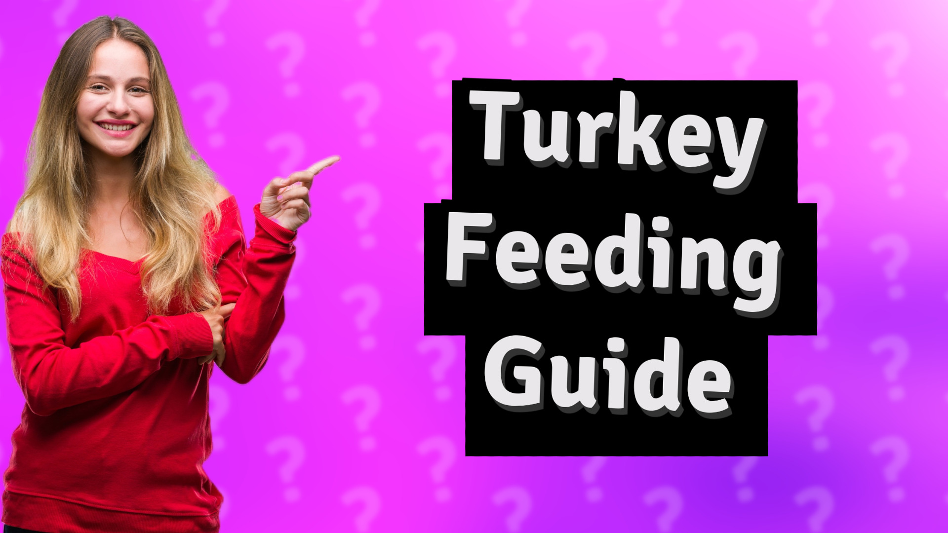 Turkey Feeding Guide