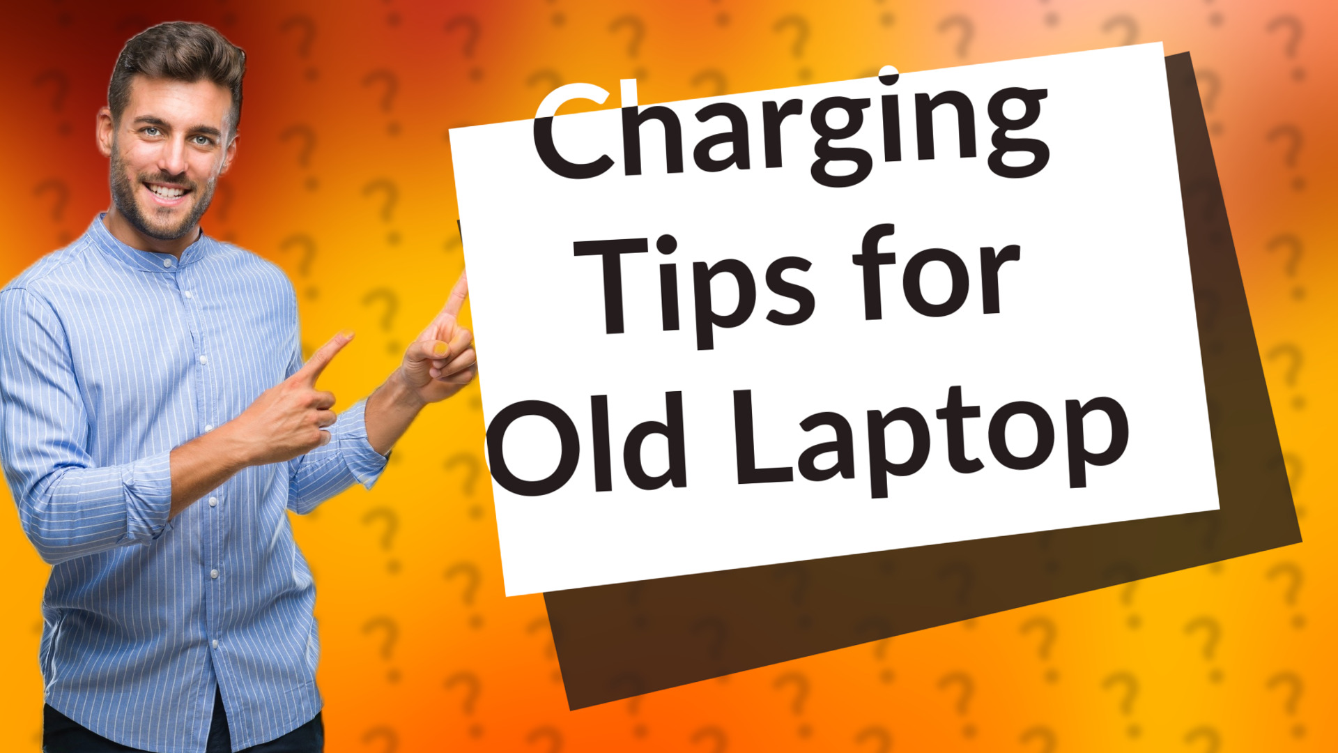 Charging Tips for Old Laptop