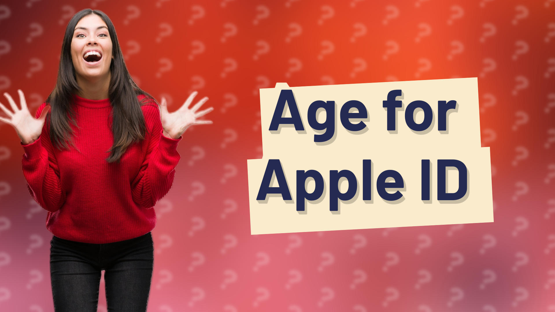 Age for Apple ID