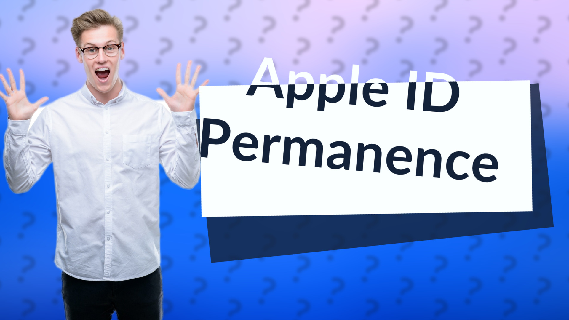 Apple ID Permanence