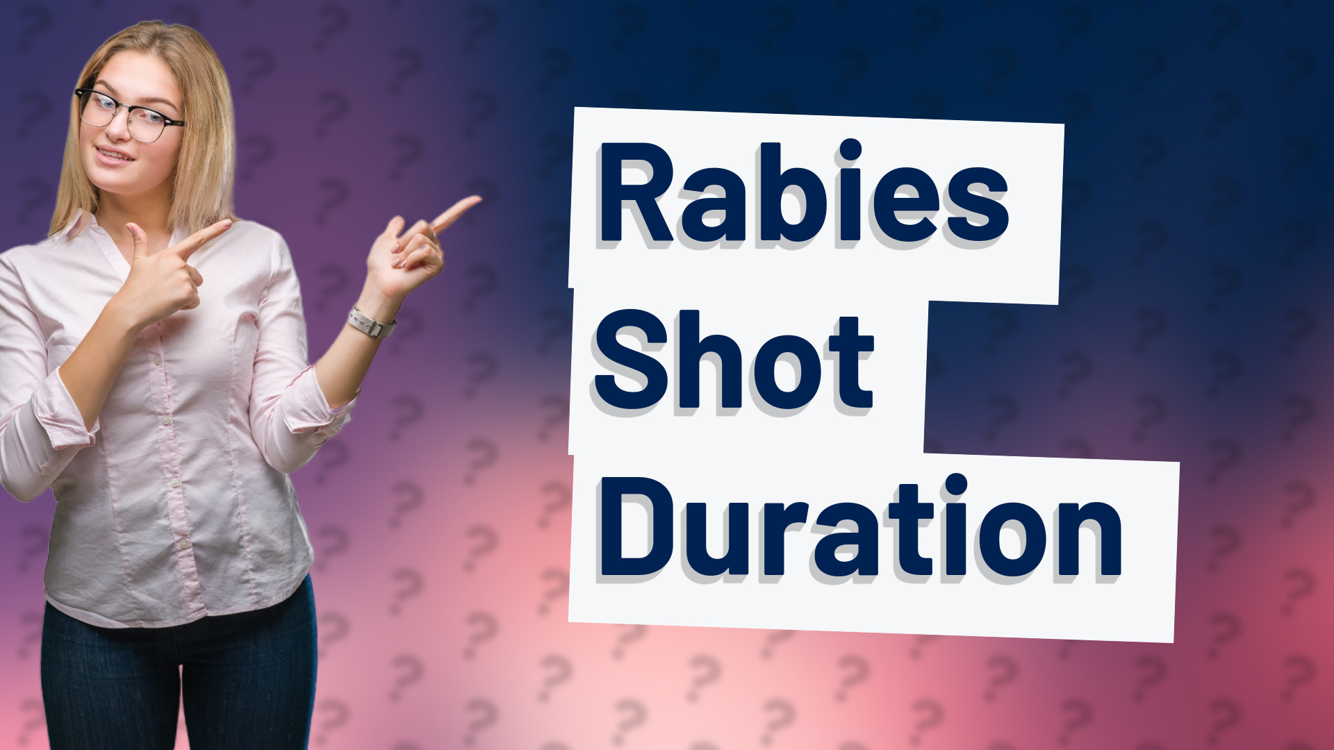 Rabies Shot Duration