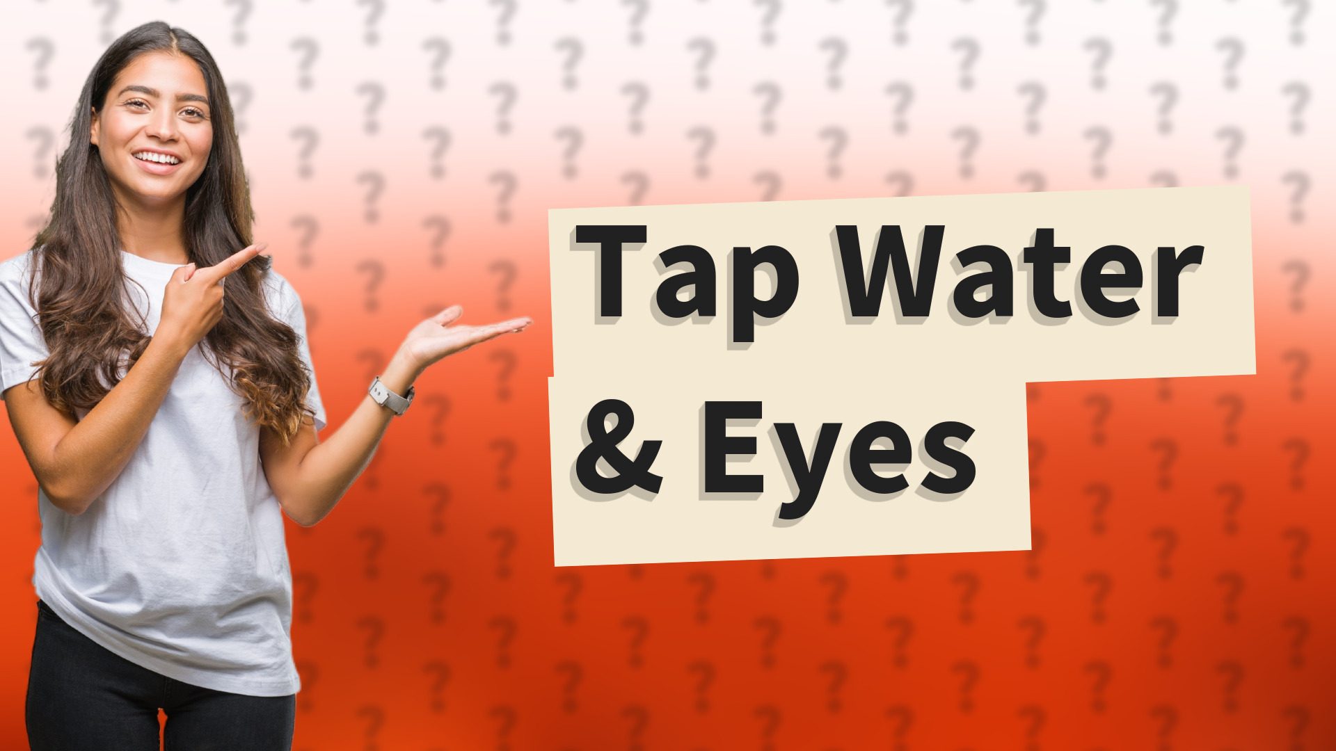 Tap Water & Eyes